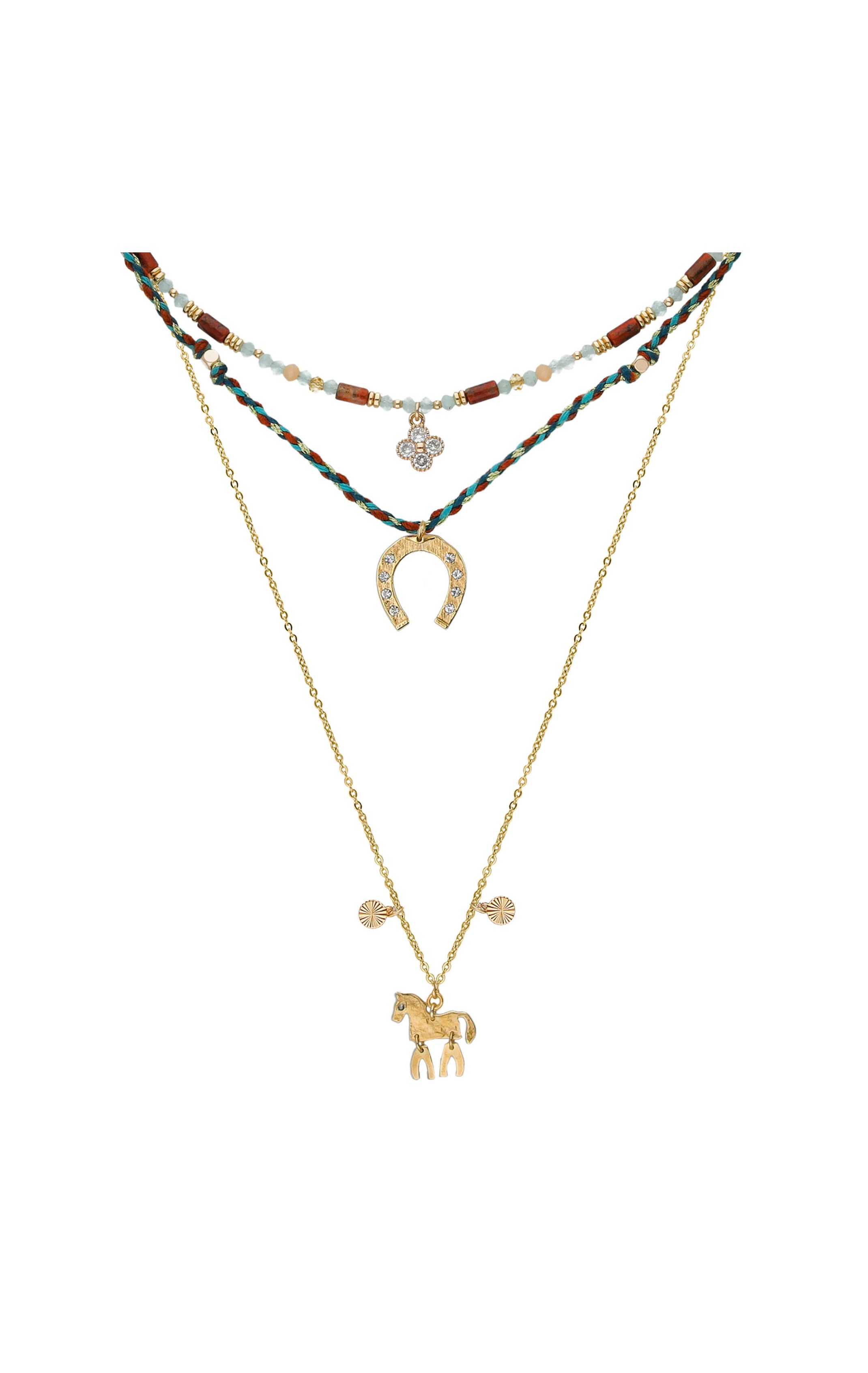 Collier Tornado Ambre