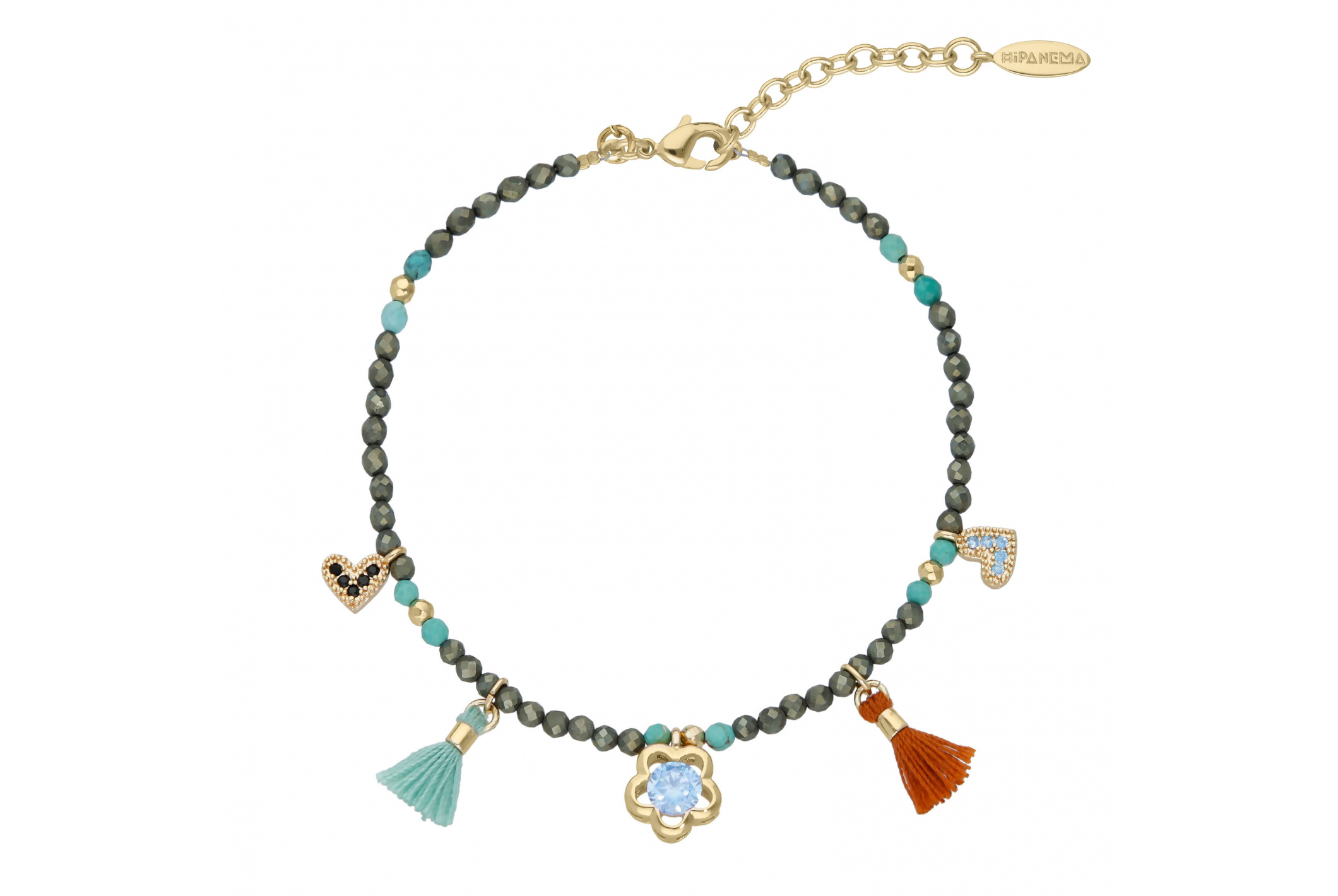 Hipanema Bracelet Bilboquet Grey
