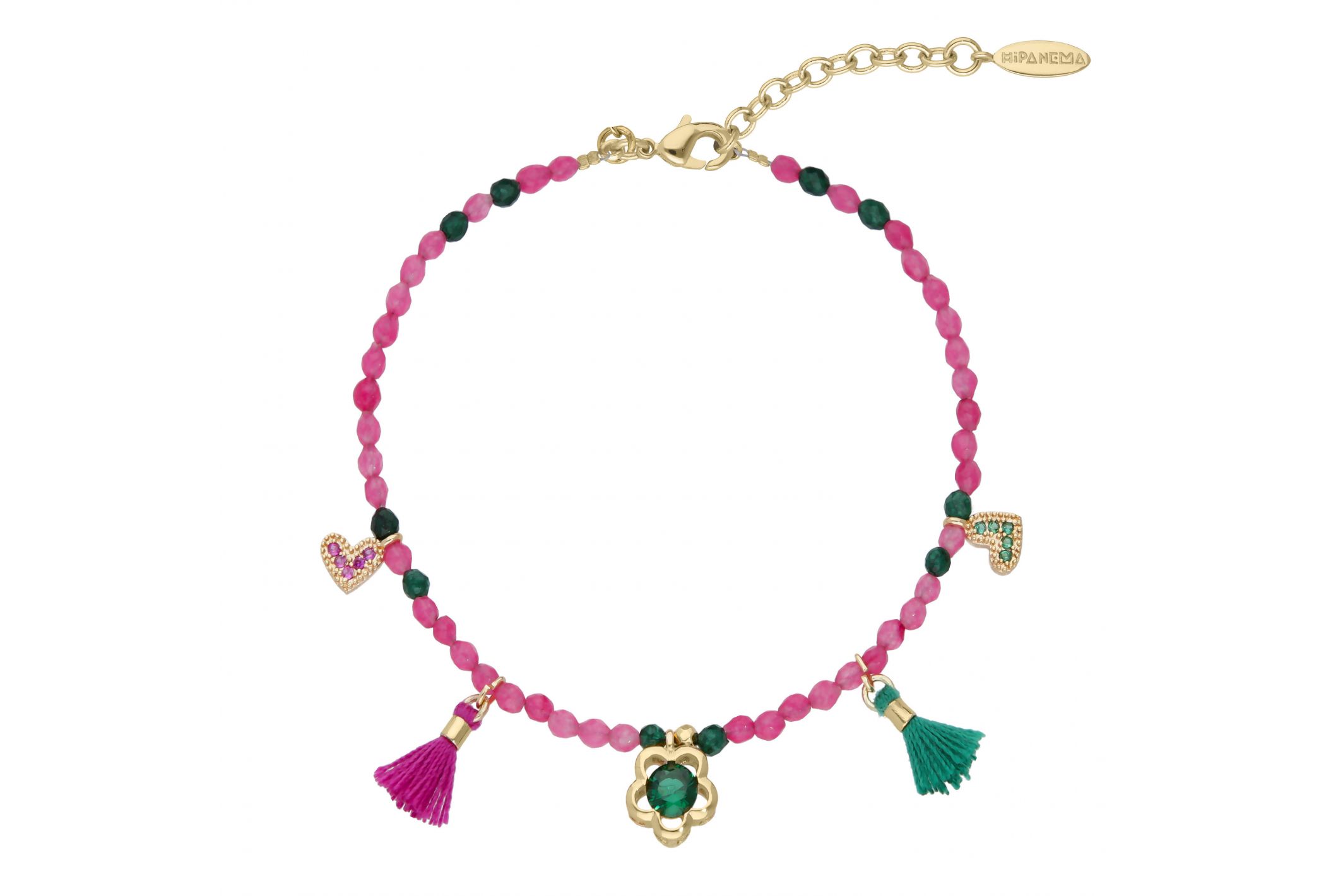 Hipanema Bracelet Bilboquet Rose