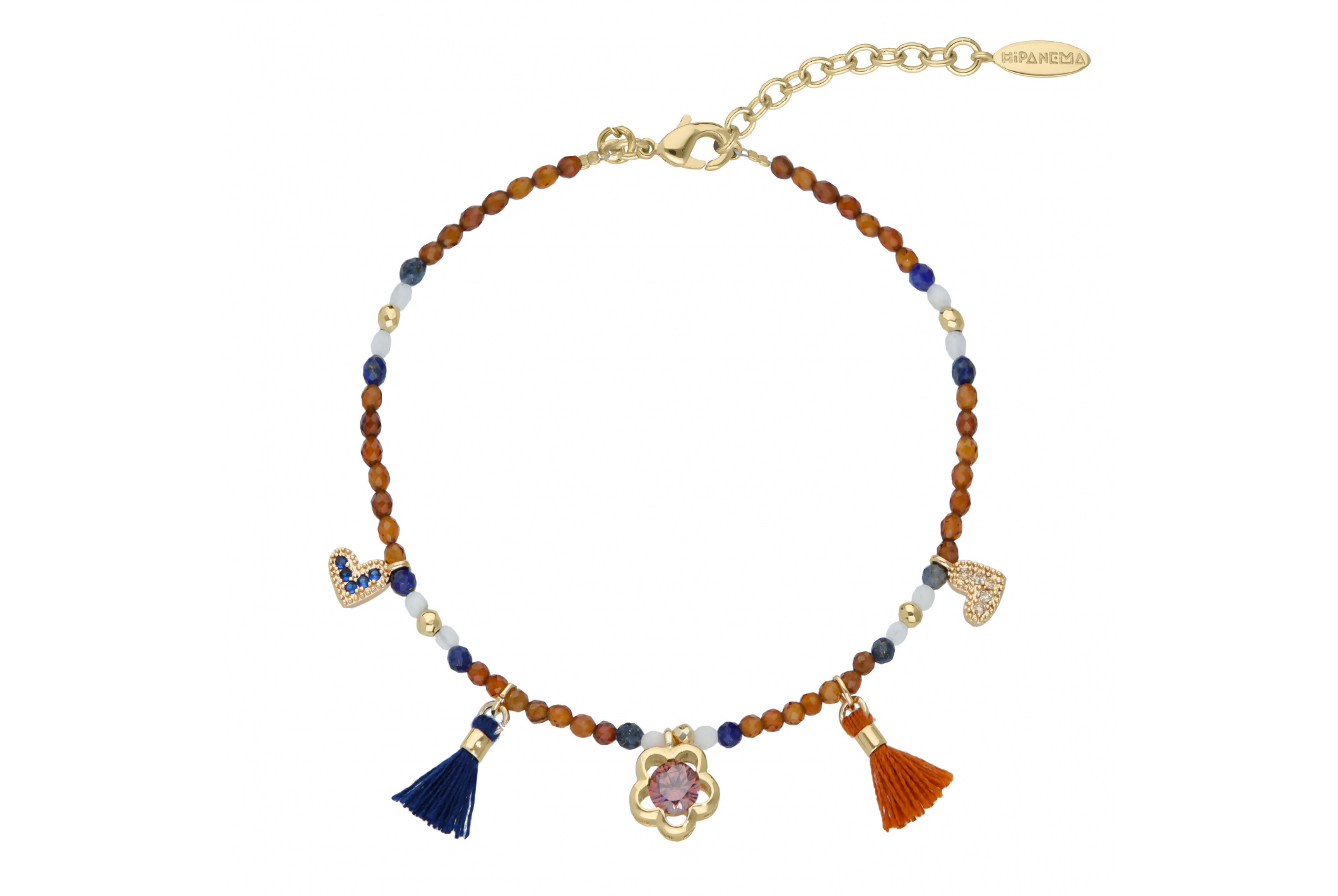 Hipanema Bracelet Bilboquet ambre