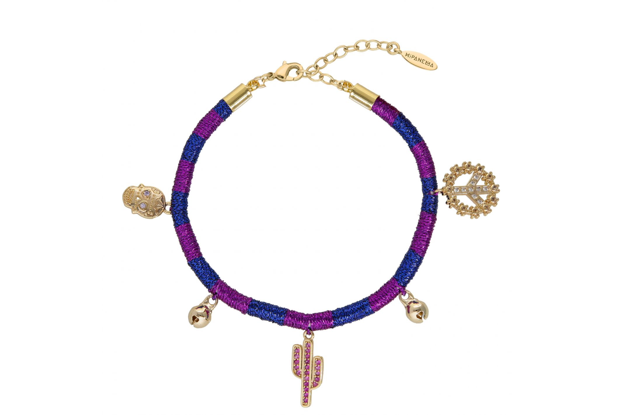 Hipanema Bracelet Playground Bleu