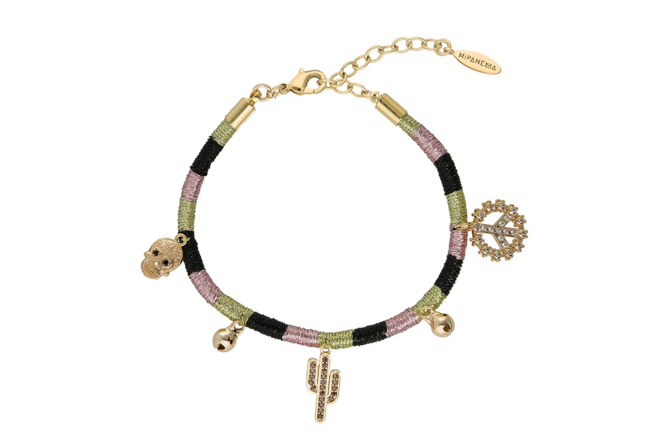 Hipanema Bracelet Playground Noir