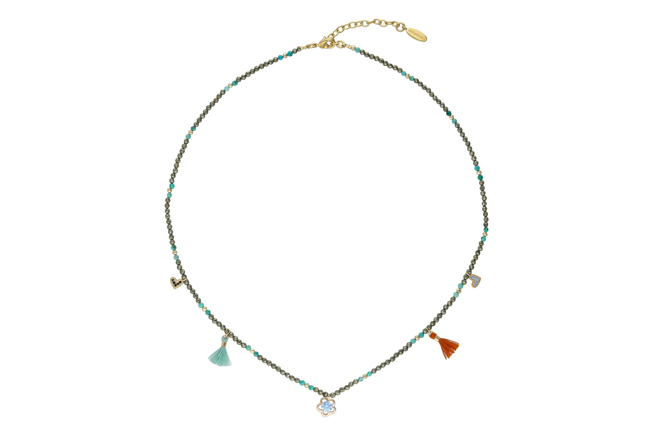 Hipanema Necklace Yoyo Grey