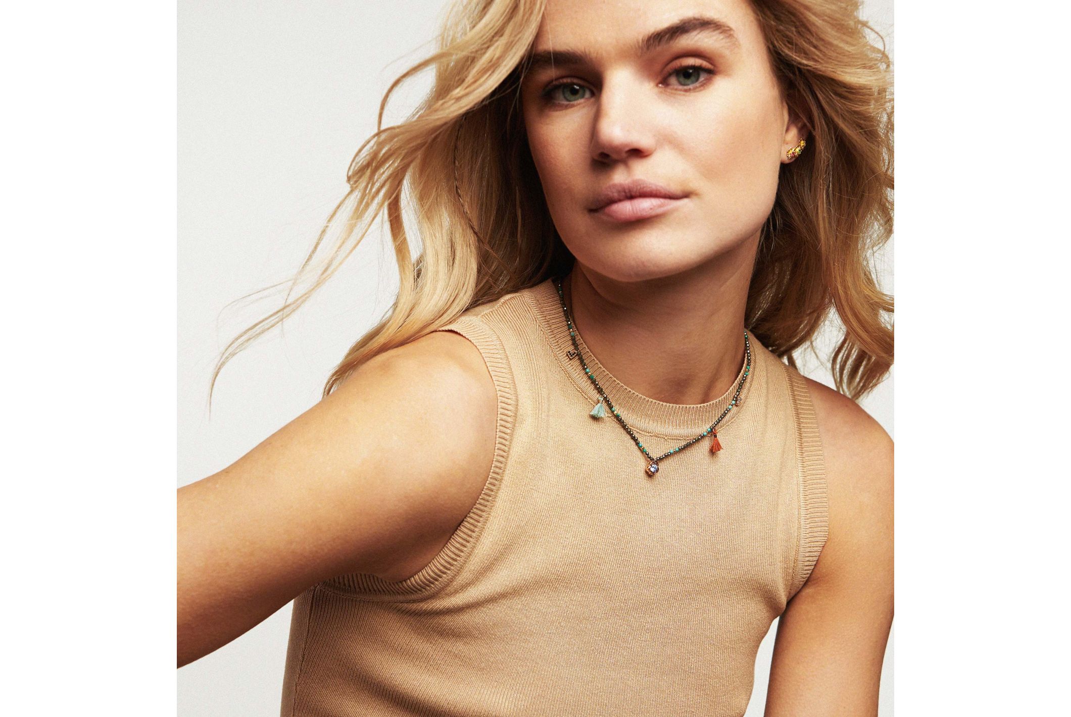 Hipanema Necklace Yoyo Grey
