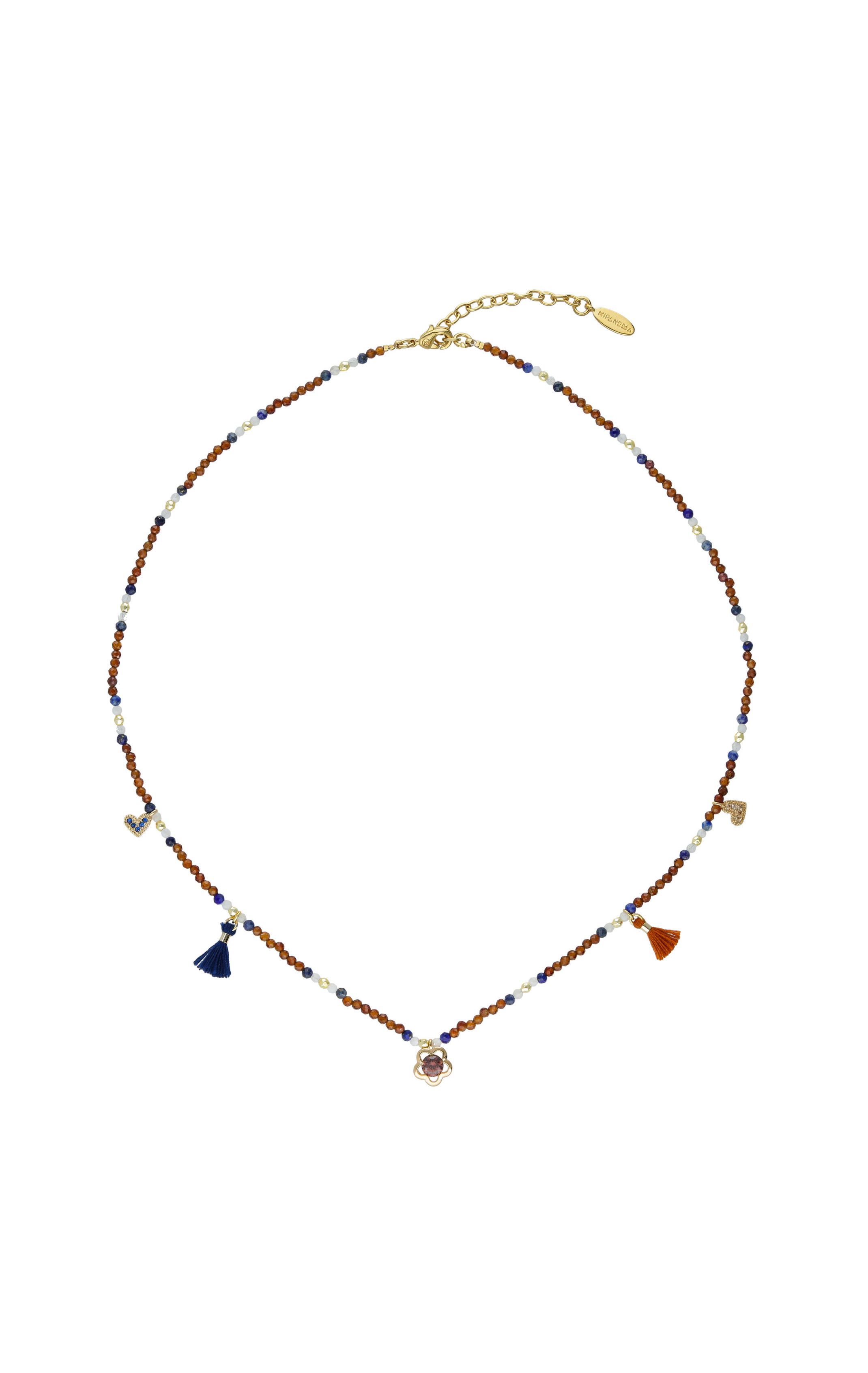 Necklace Yoyo ambre