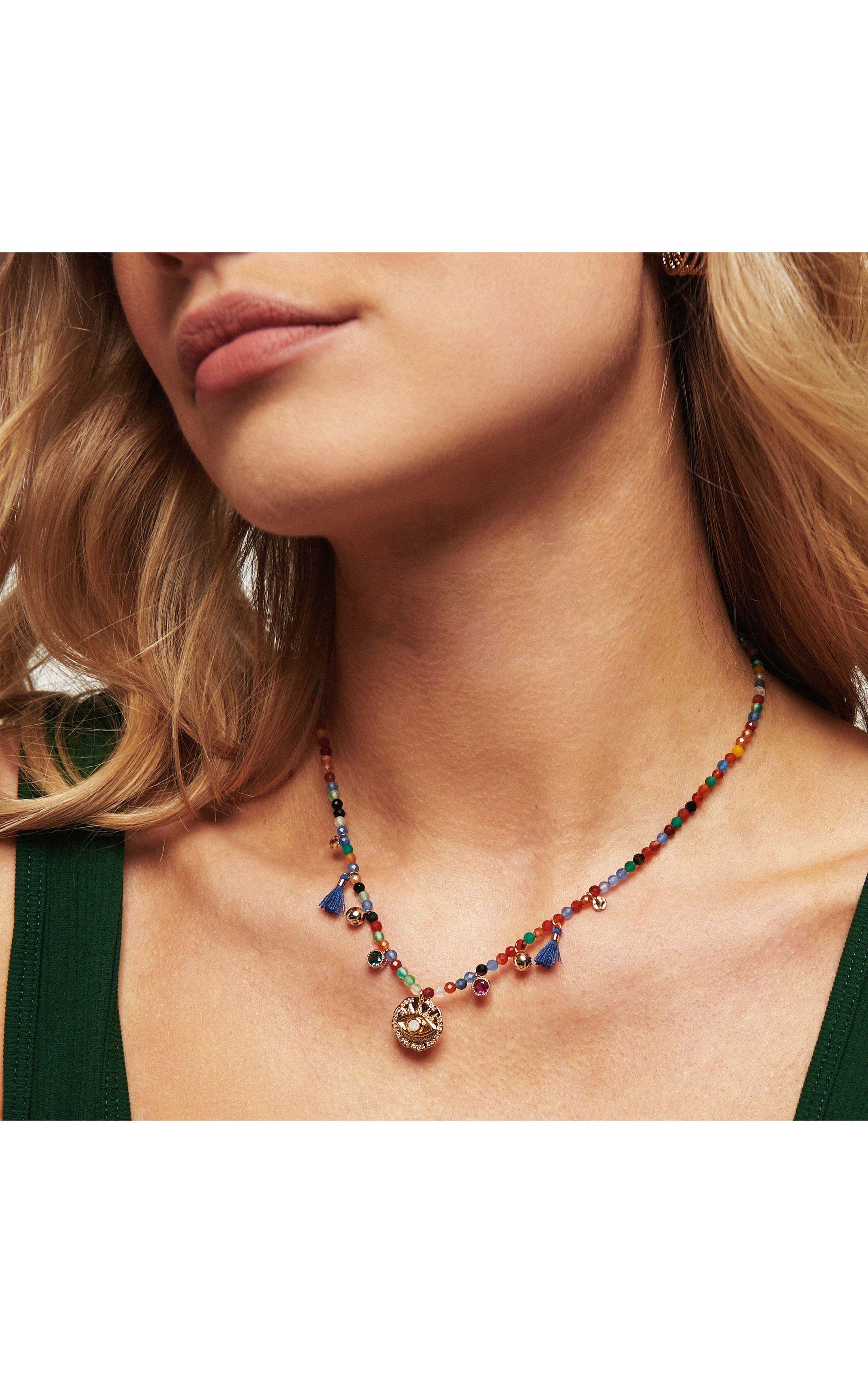 Necklace Boomerang multi