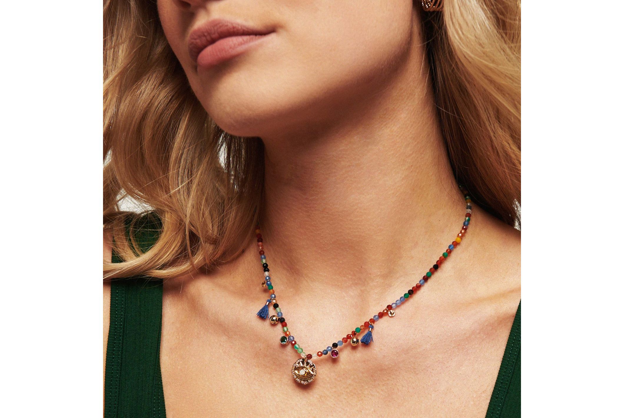 Hipanema Collier Boomerang Multicolore