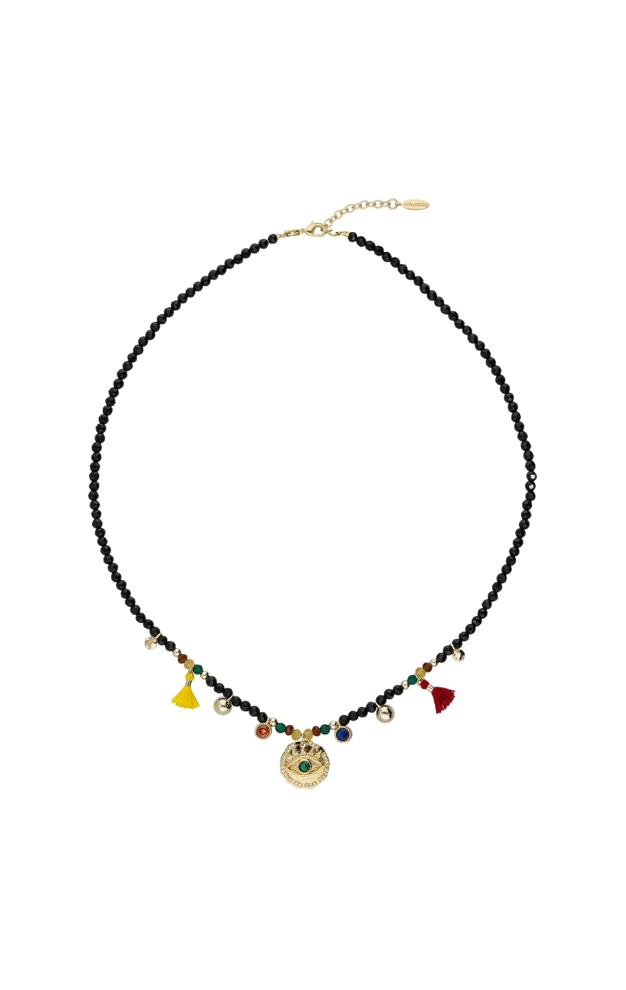 Necklace Boomerang Black