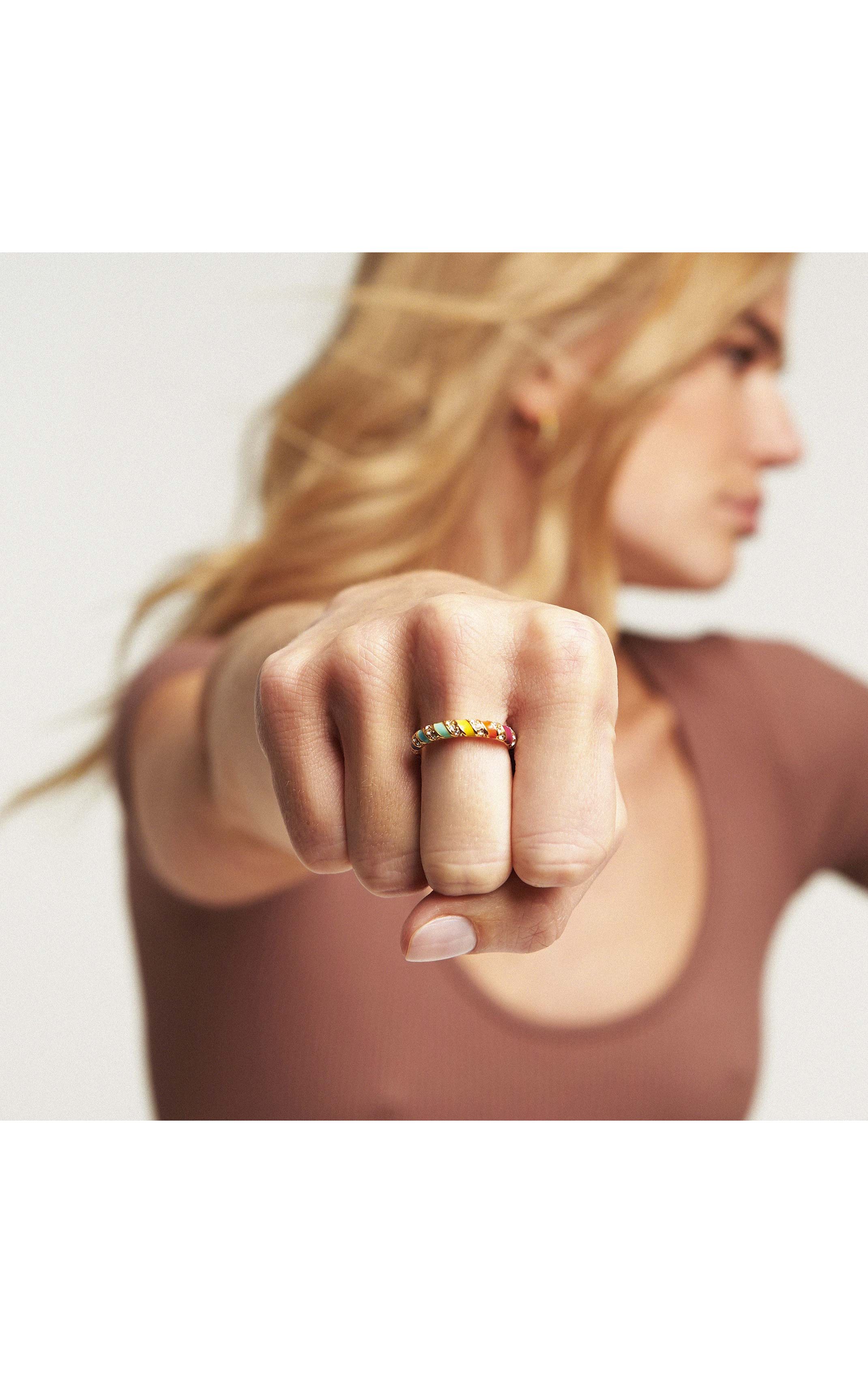 Ring Azuria multi