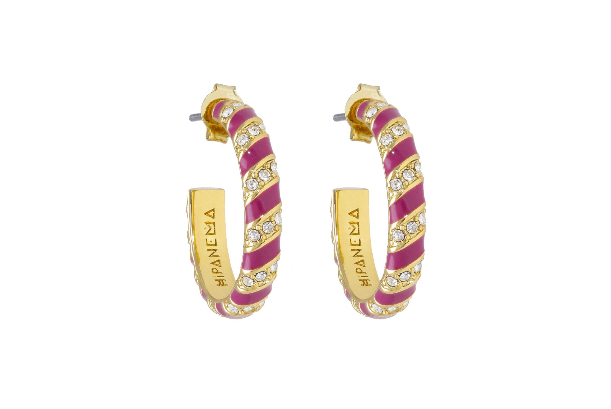 Hipanema Earrings Solarium Purple