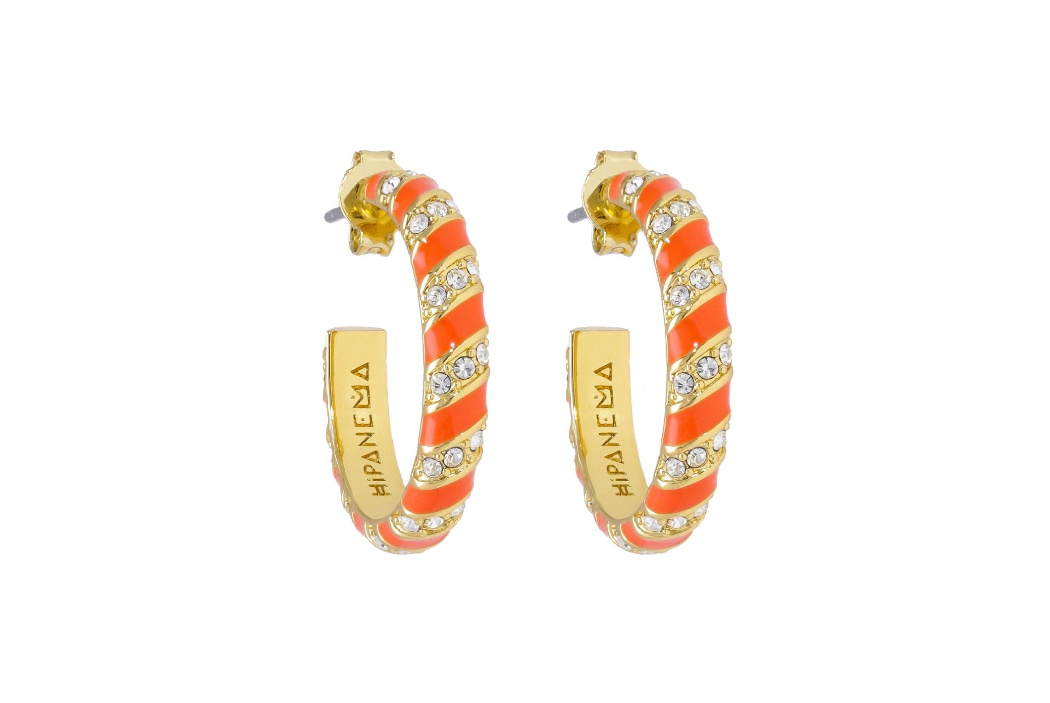 Hipanema Earrings Solarium Red