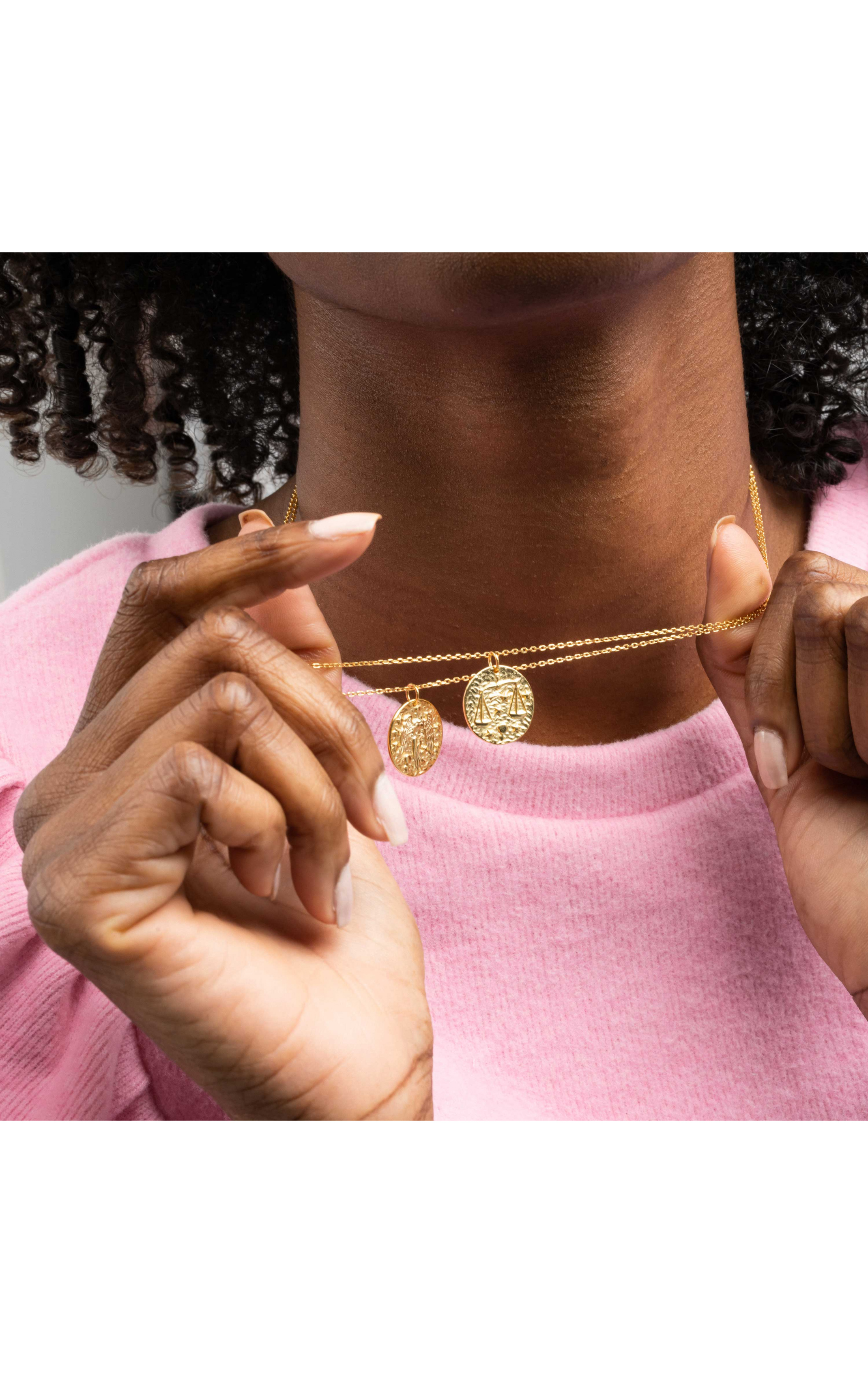 Collier Mysign Balance Doré