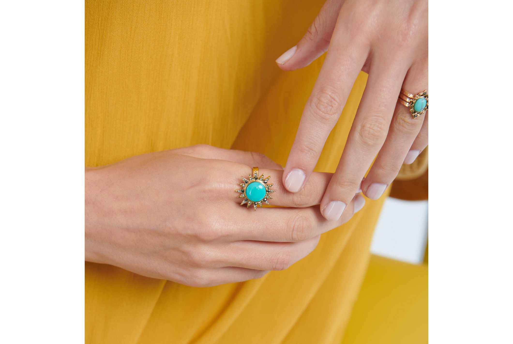 Ring Sparkle Turquoise Turquoise