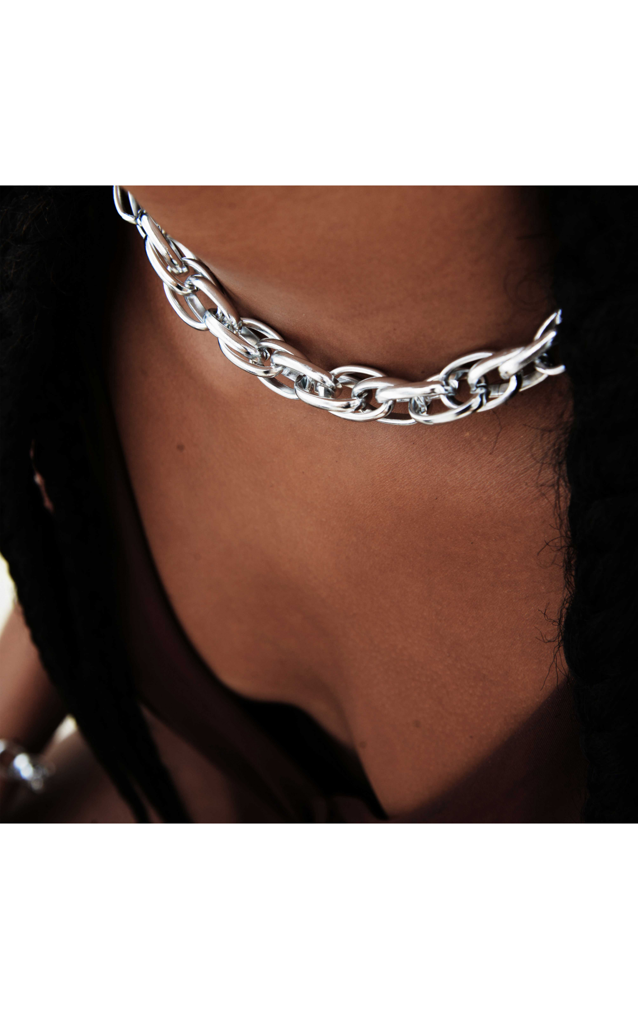 Collier Kelis Argenté