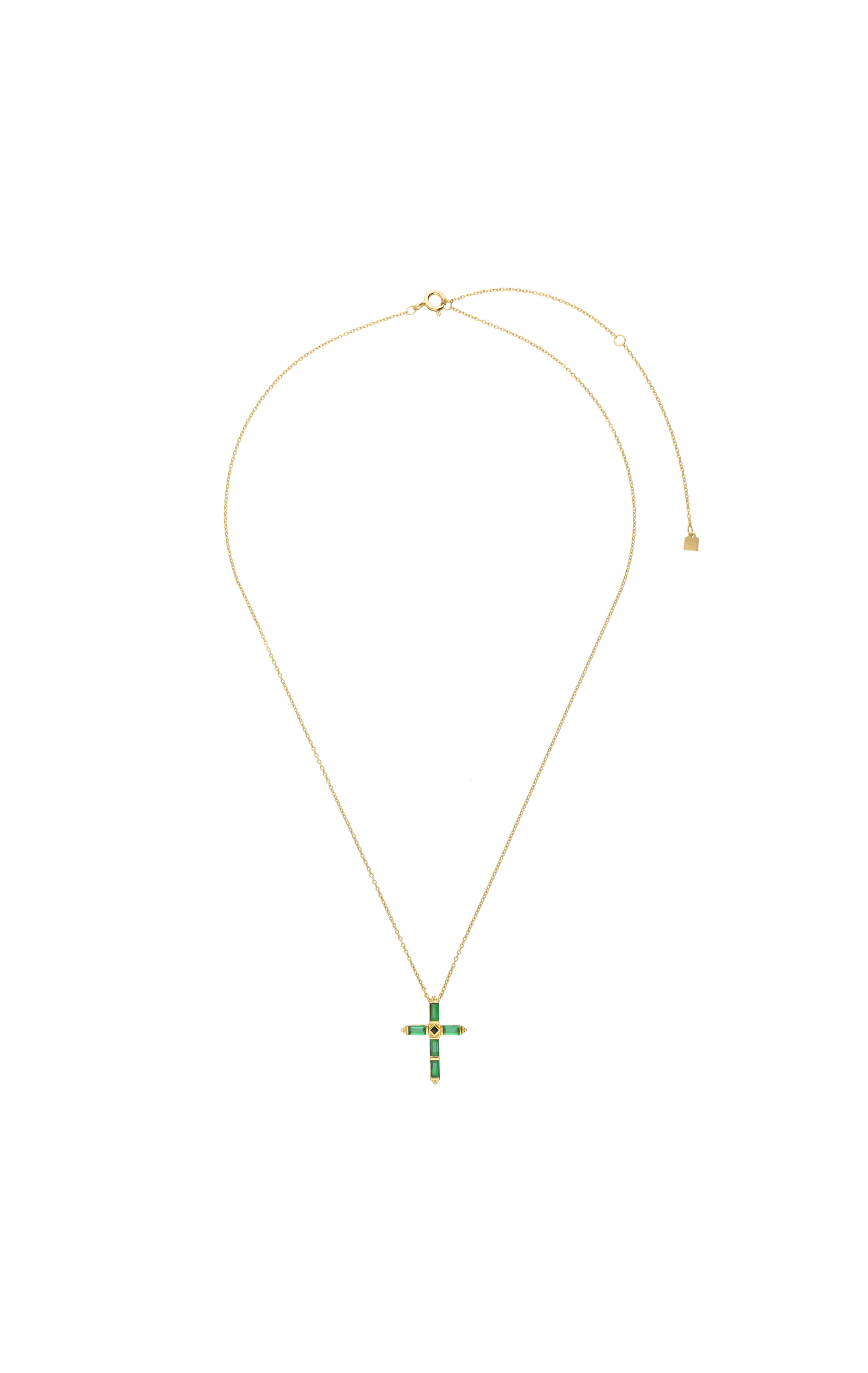 Collier Cross Vert