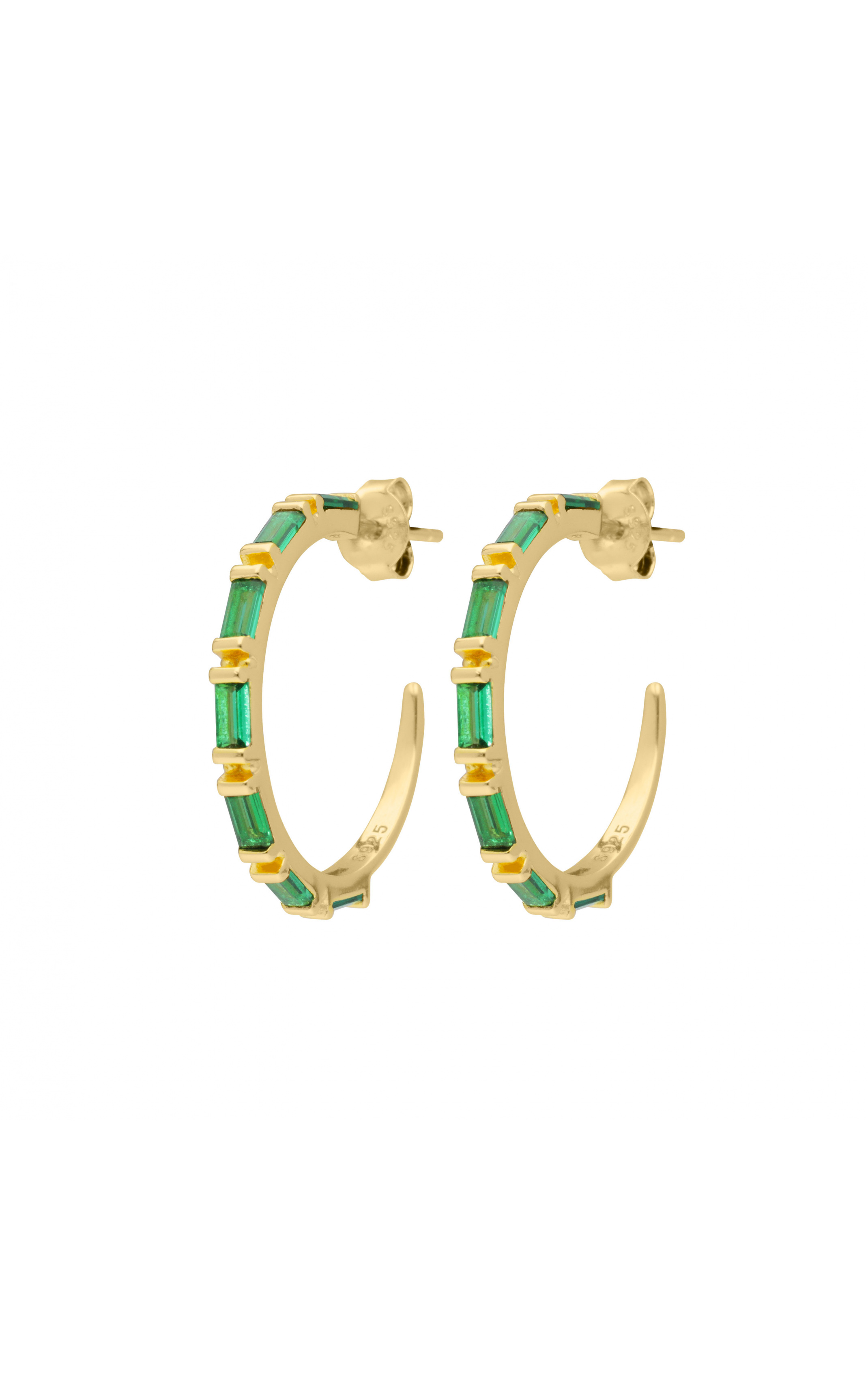 Earrings Nisaba Green