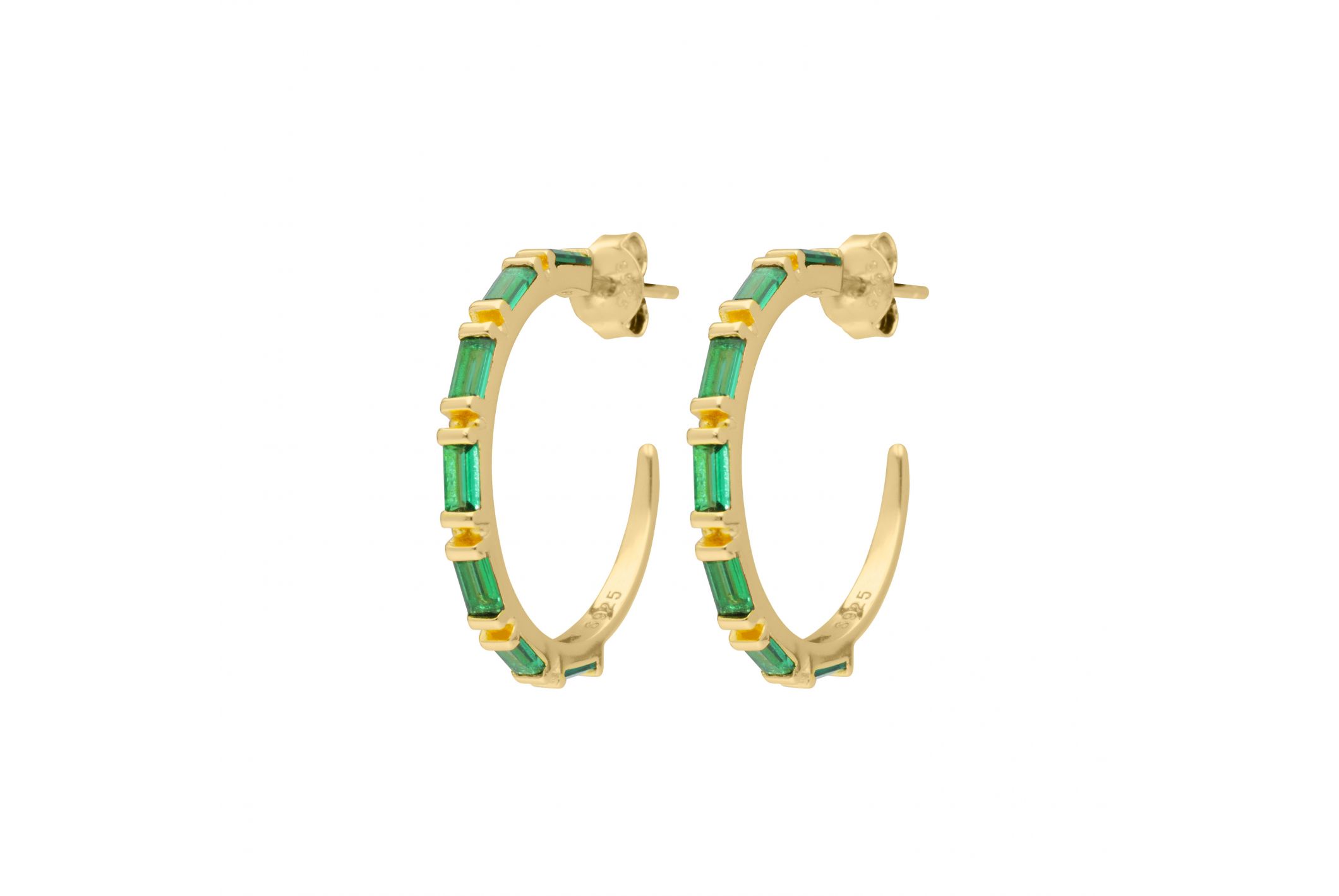 Hipanema Boucles d'oreilles Nisaba Vert