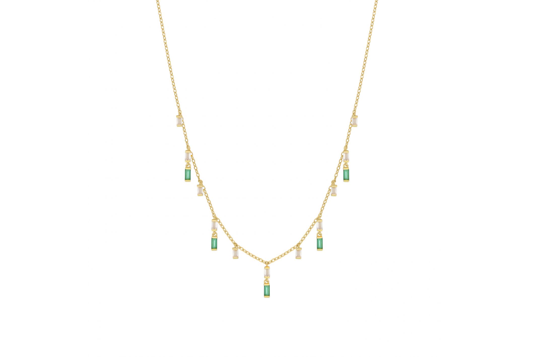 Hipanema Necklace Syros Green