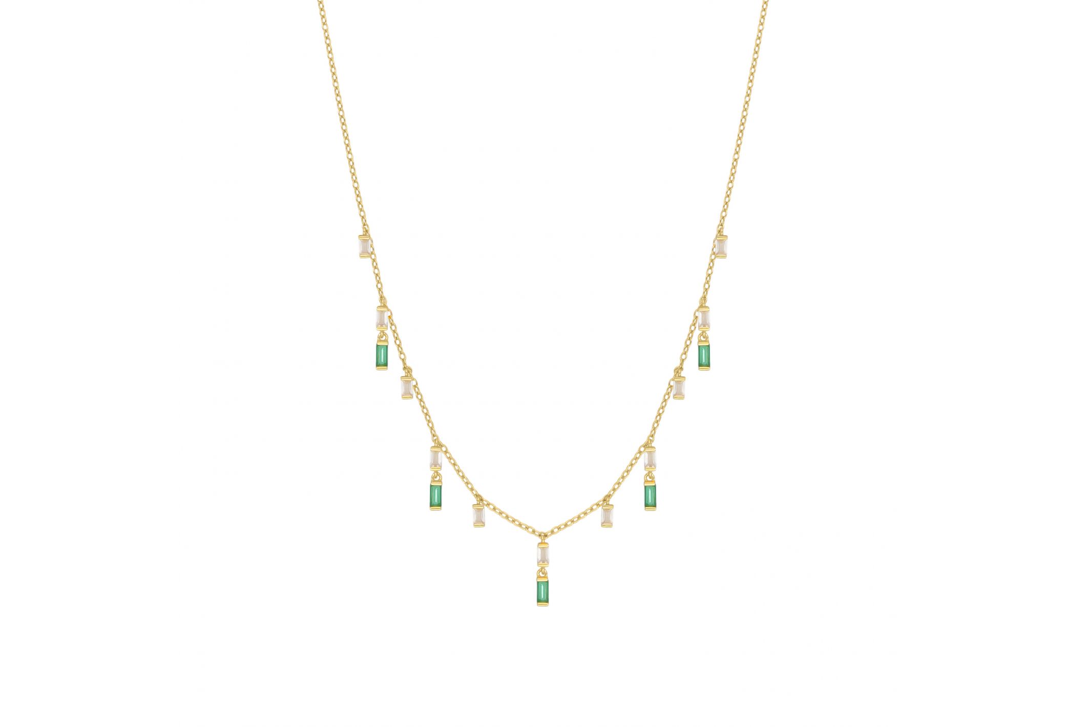 Hipanema Necklace Syros Green