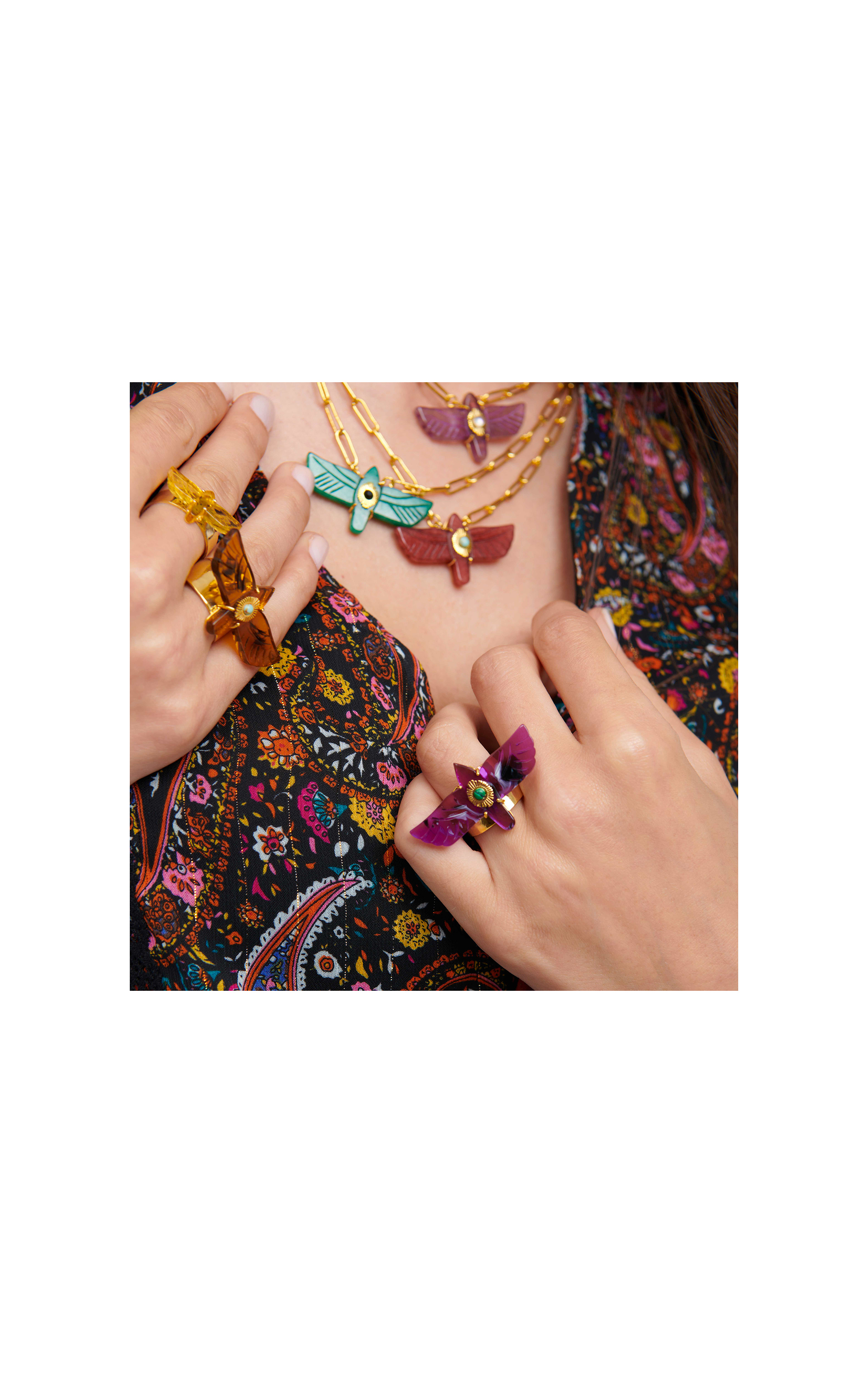 Ring Chica Violet Amethyste