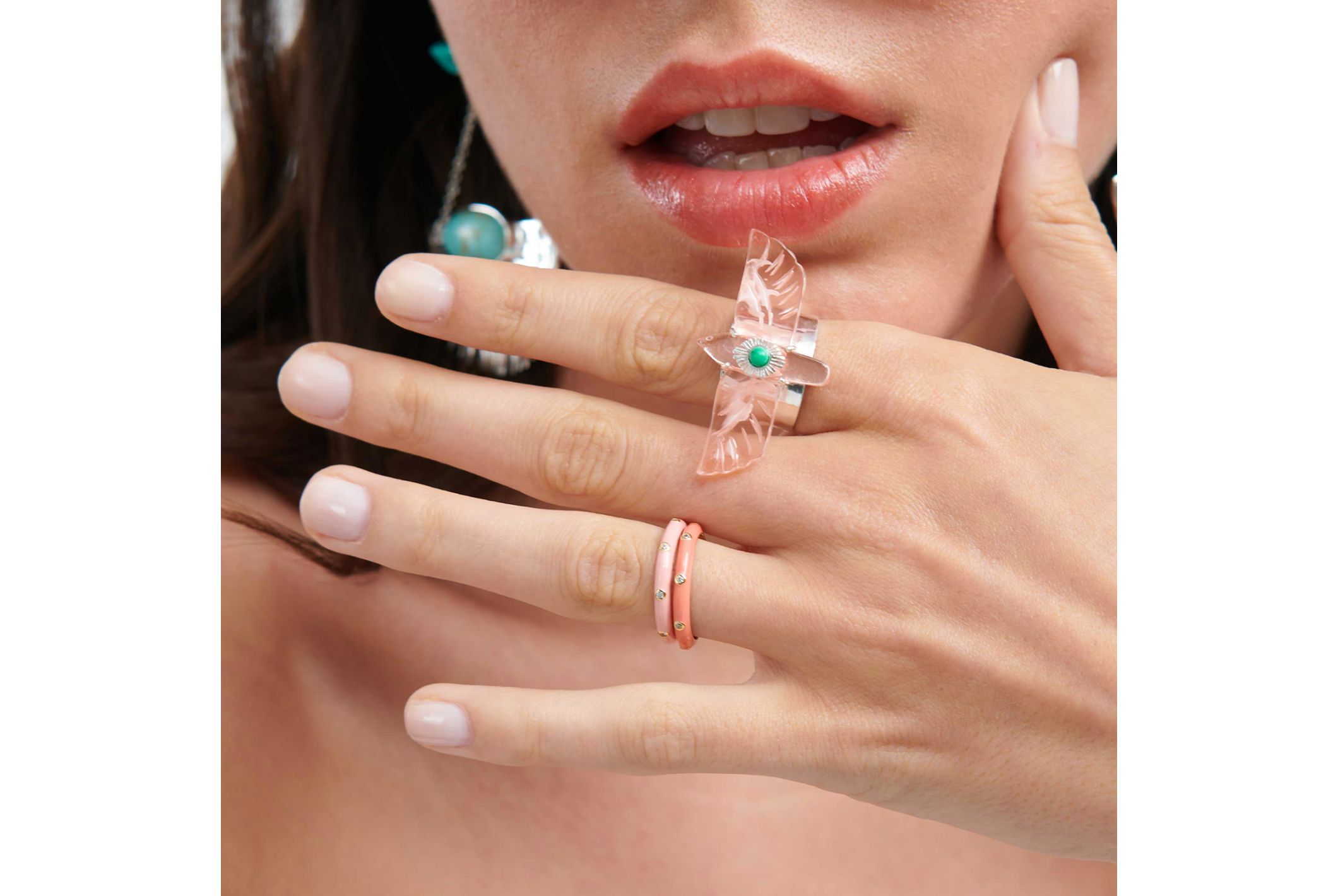 Hipanema Ring Chica Pink Pink