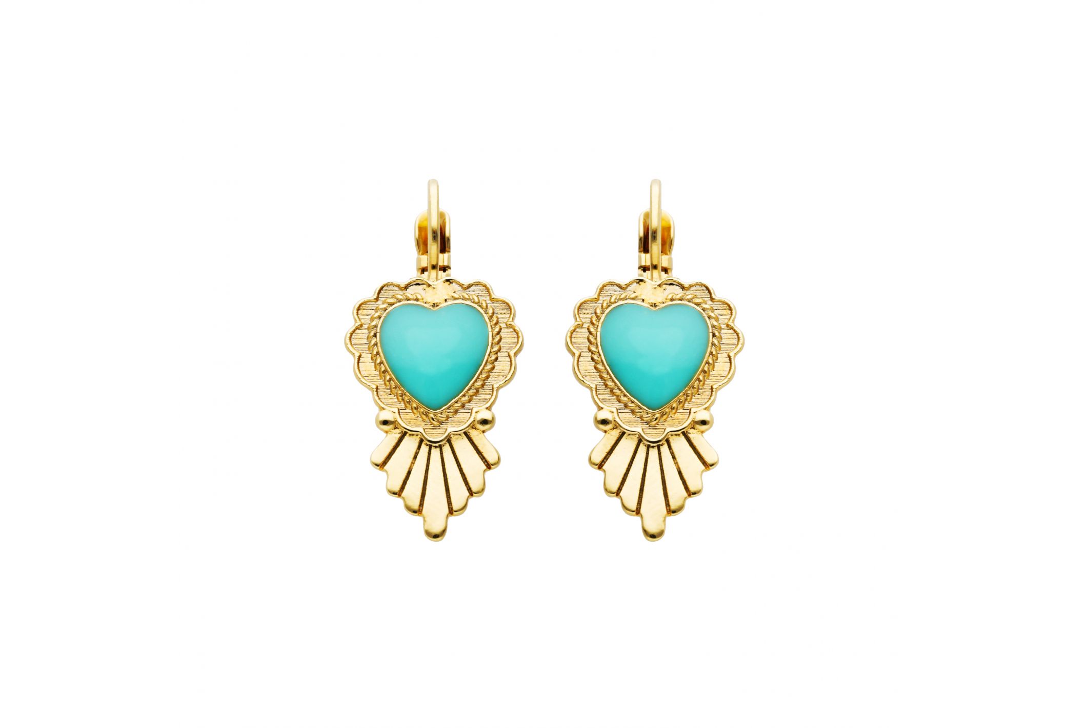 Hipanema Boucles d'oreilles Juarez Turquoise