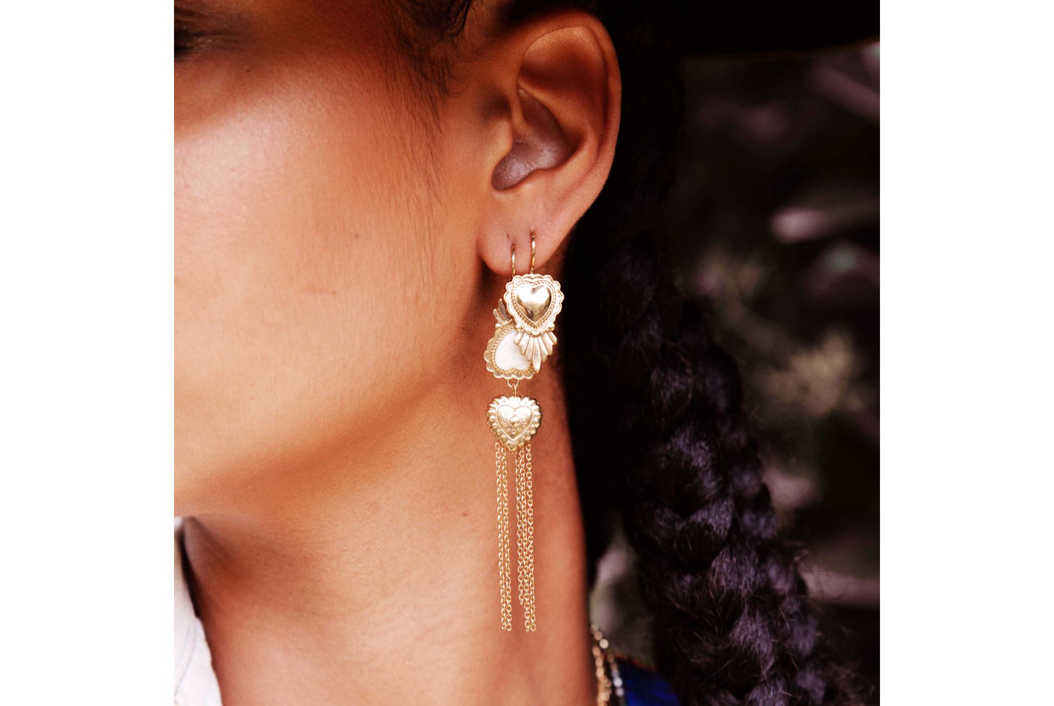 Hipanema Earrings Juarez Gold
