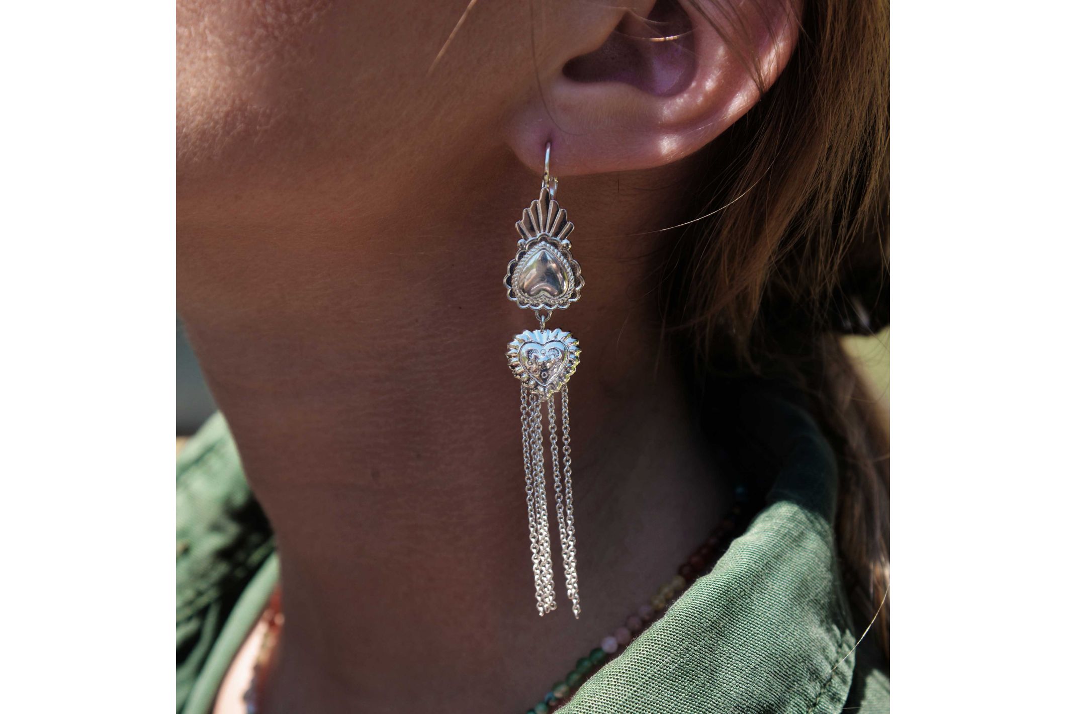Hipanema Earrings Valleya Argenté