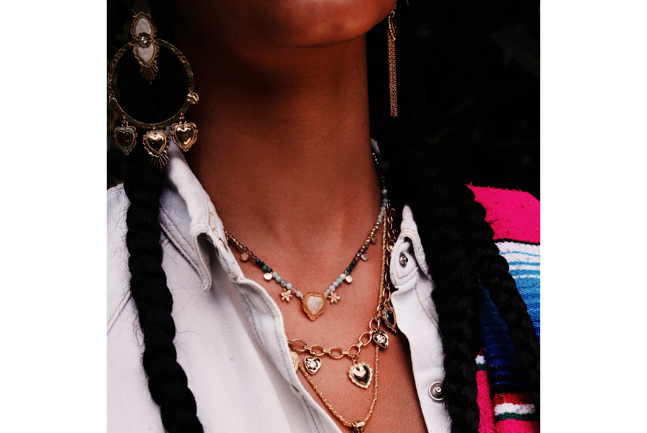 Hipanema Necklace Capitan White