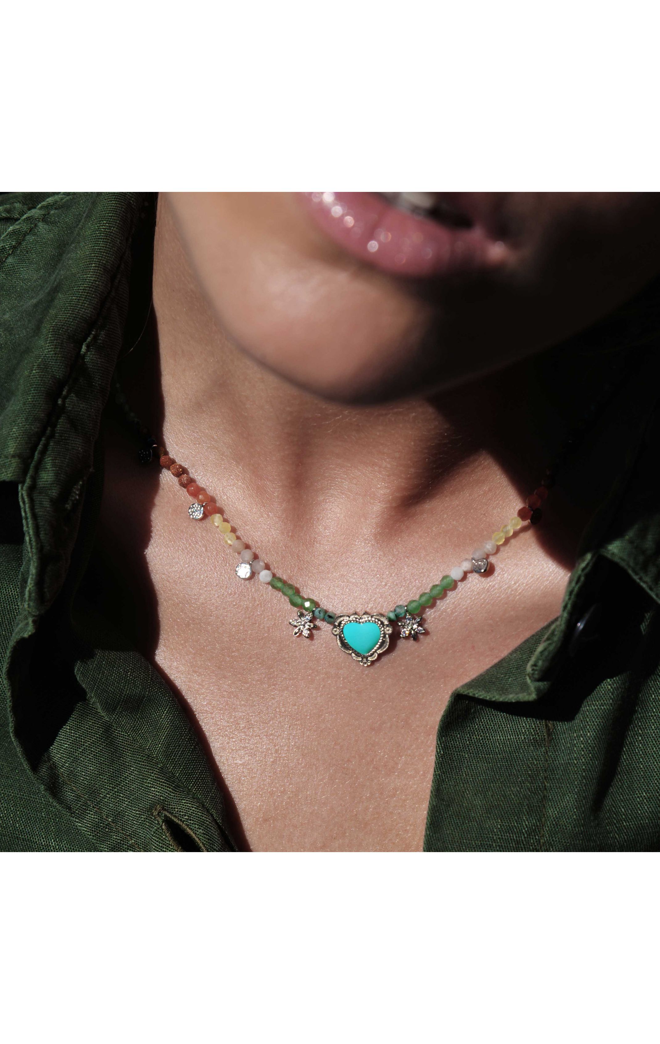 Necklace Capitan Turquoise