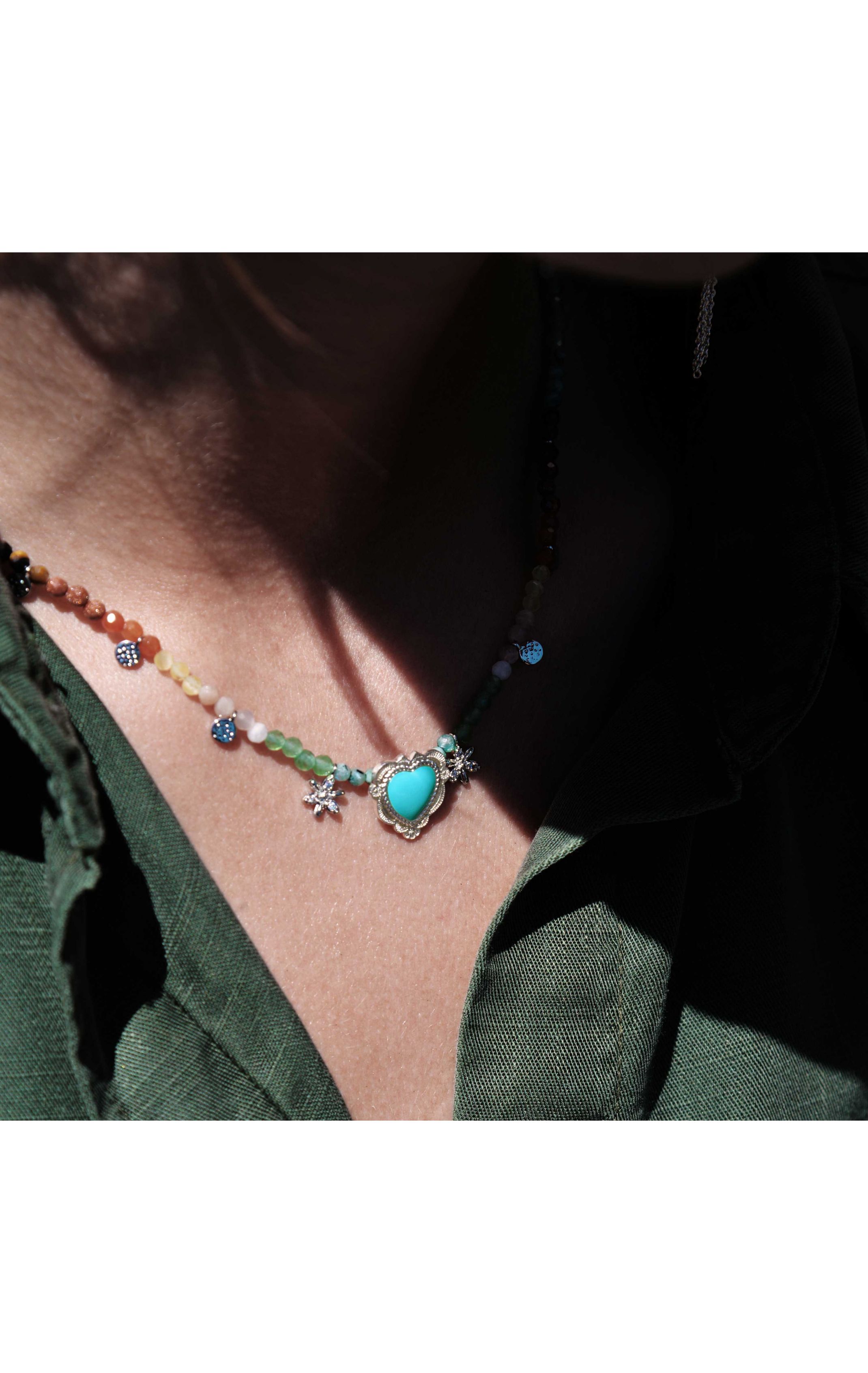 Necklace Capitan Turquoise