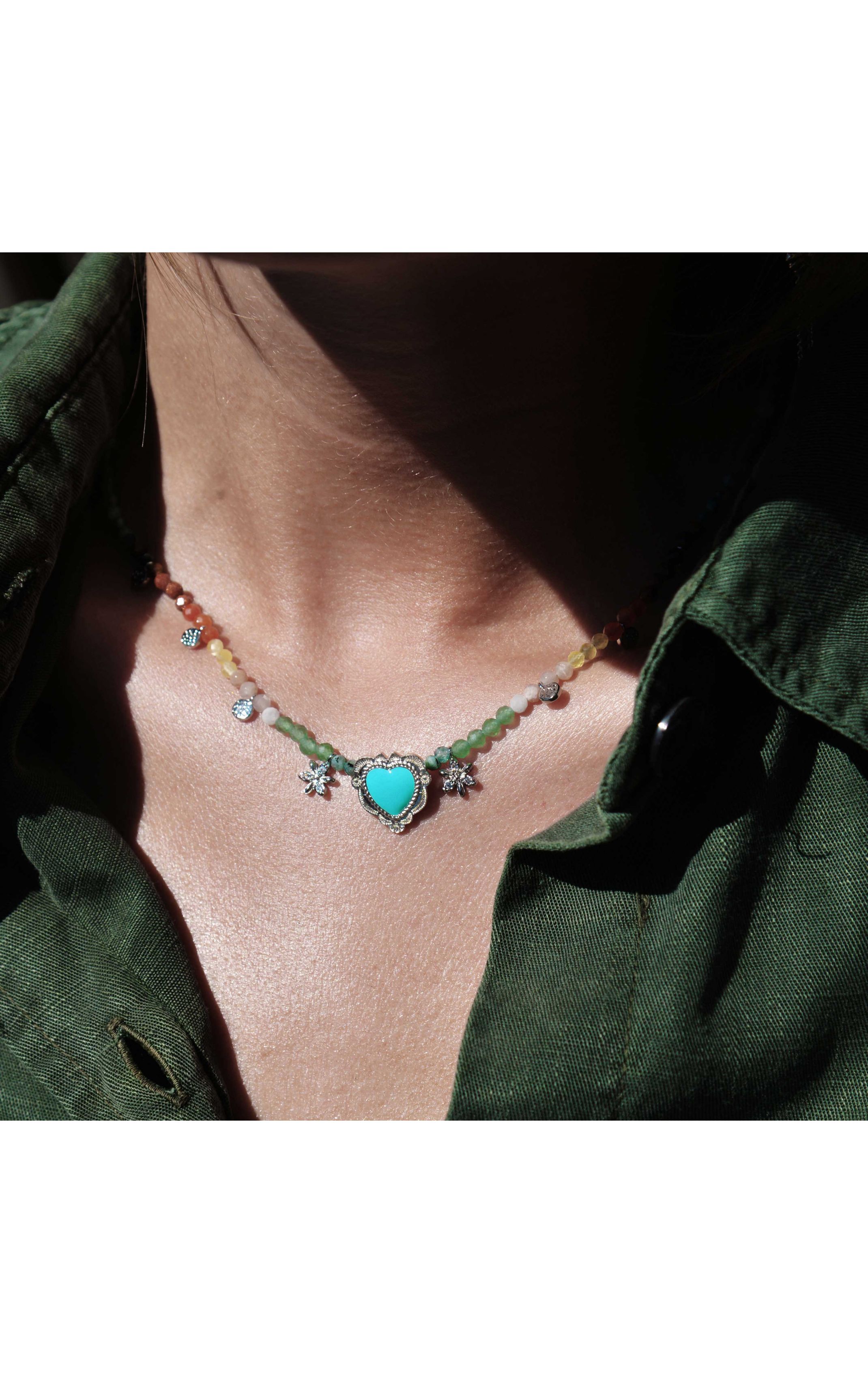 Necklace Capitan Turquoise