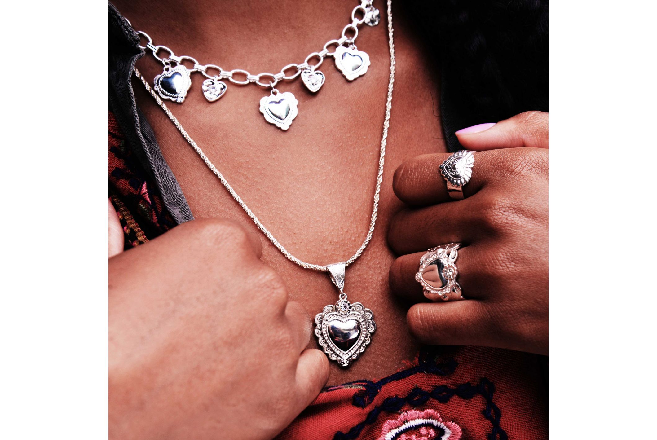 Hipanema Necklace Dona Argenté