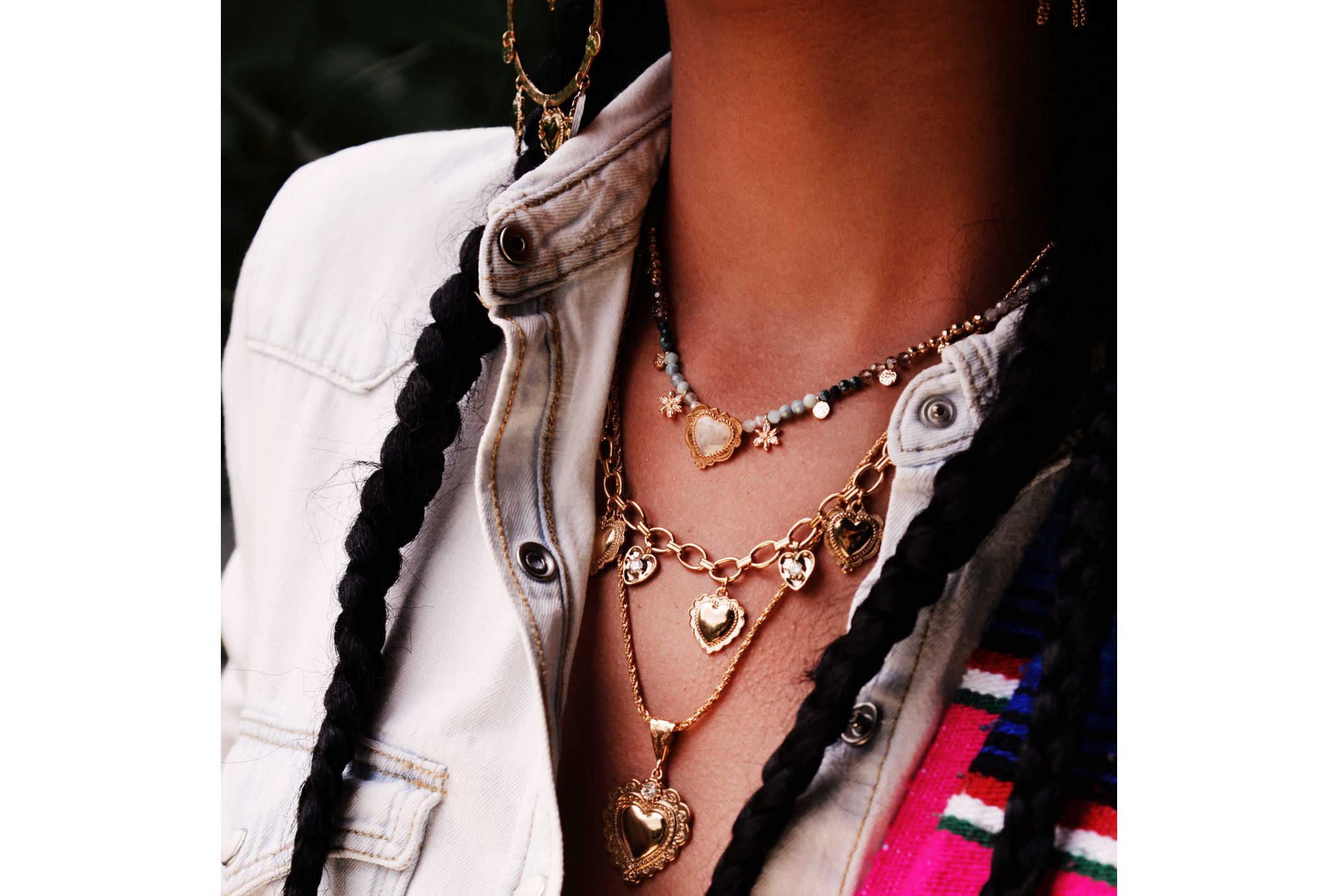 Hipanema Necklace Catarina Gold