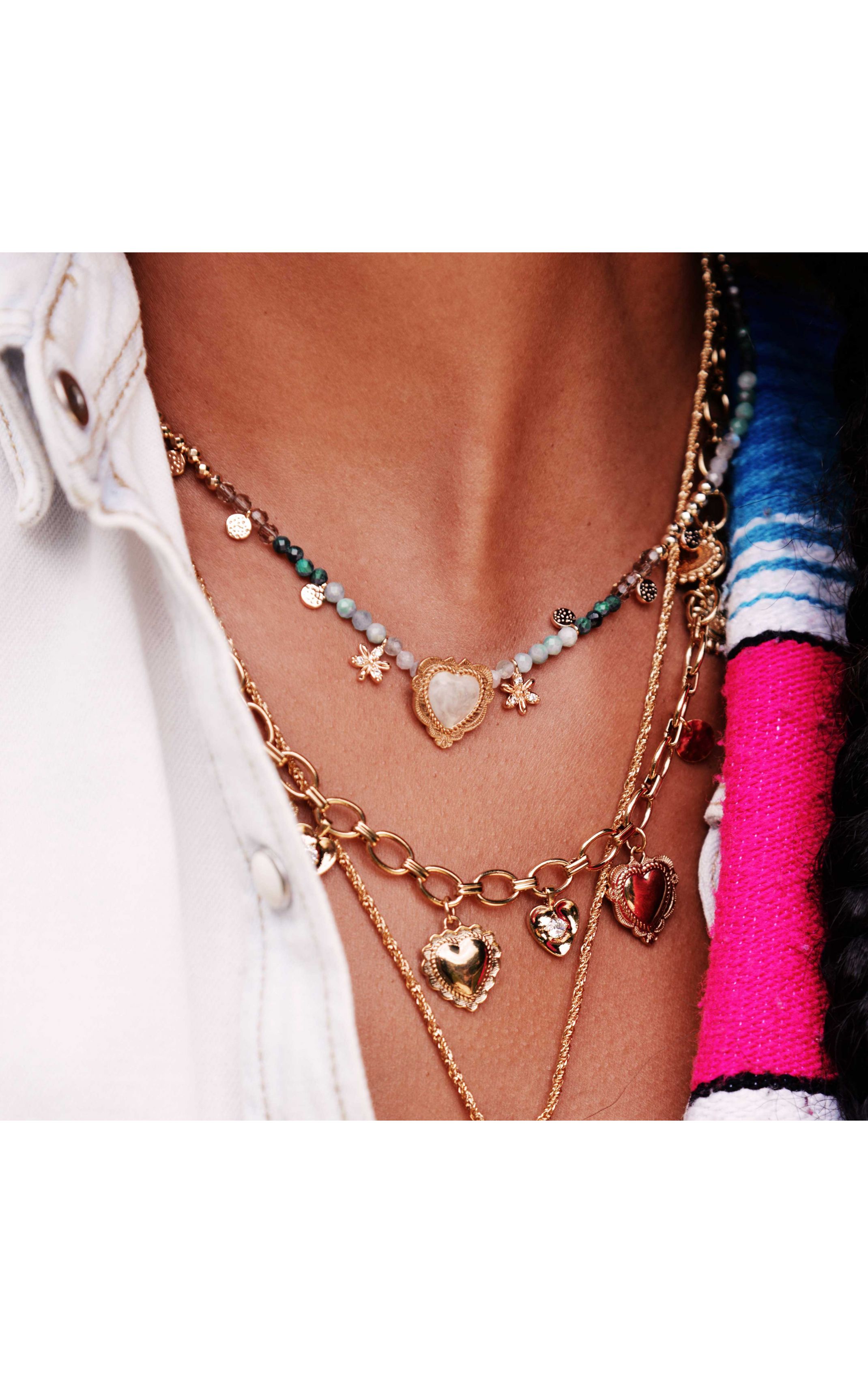 Collier Catarina Doré