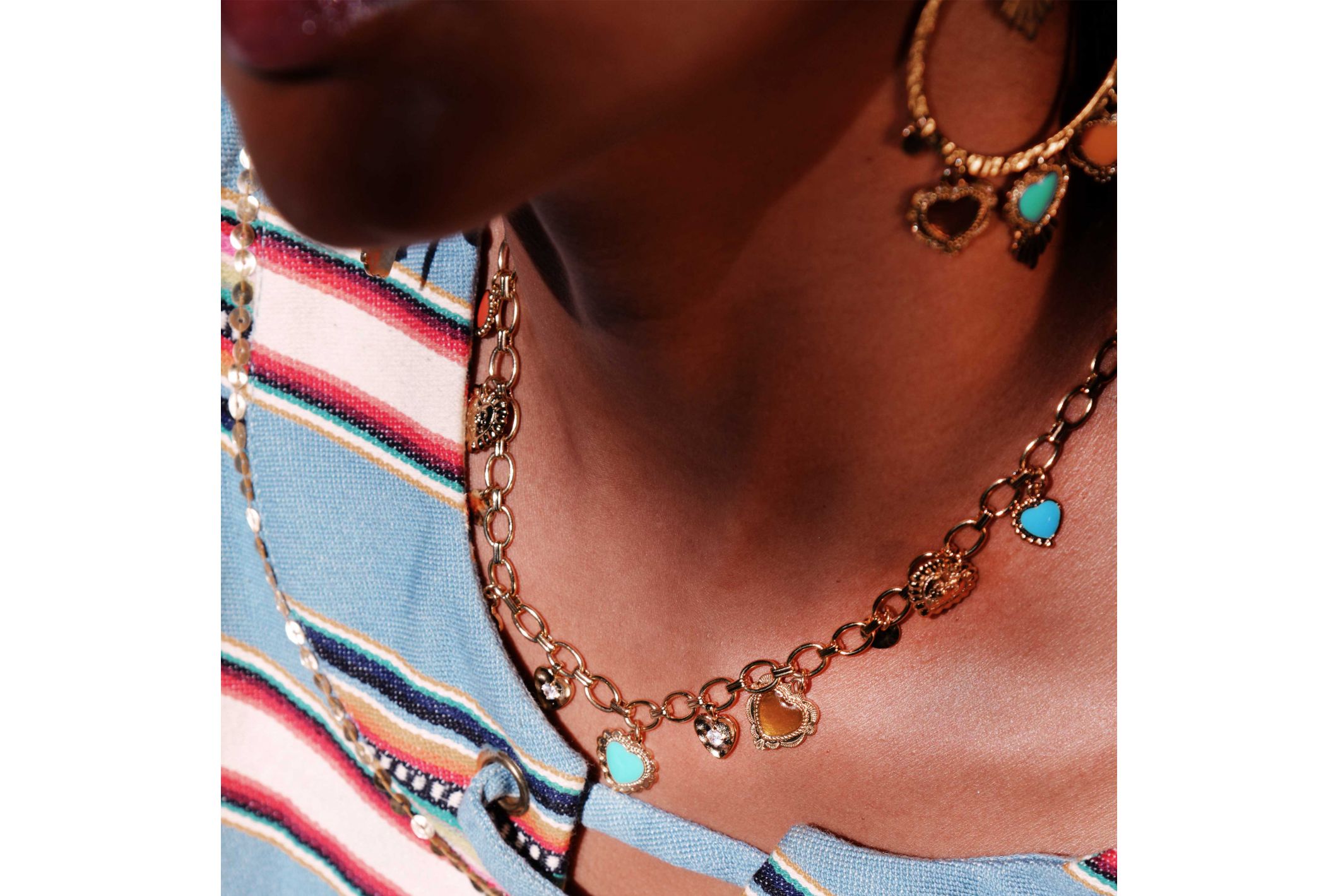 Hipanema Collier Catarina Multicolore