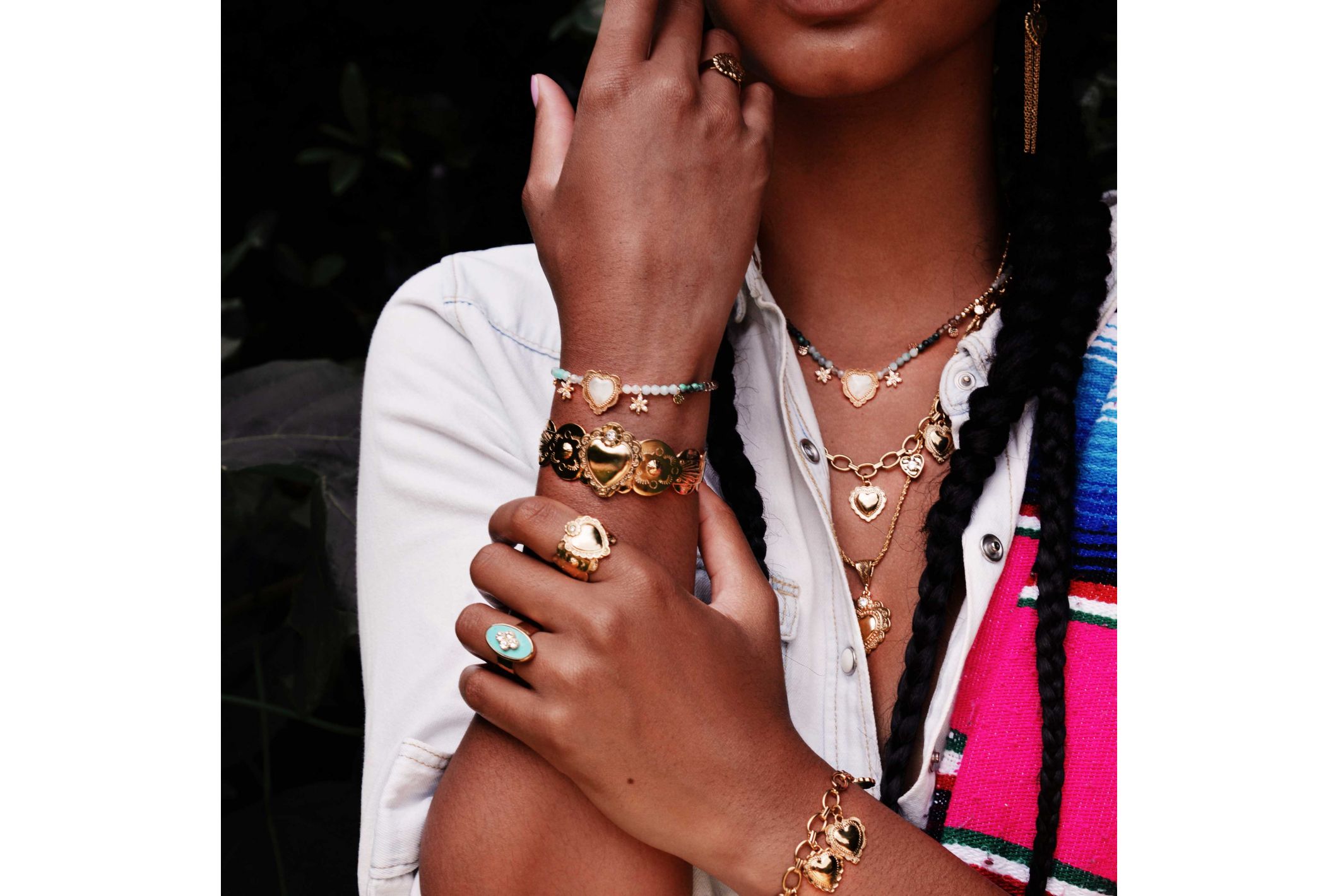 Hipanema Ring Chavez Gold