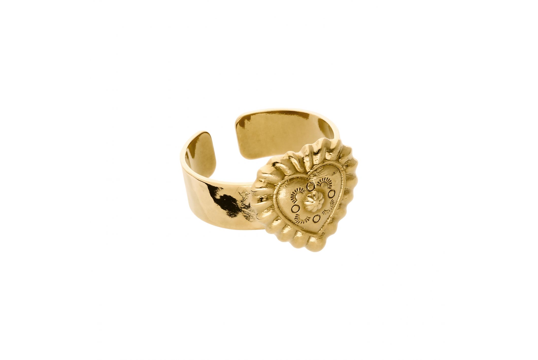 Hipanema Ring Takitaki Gold