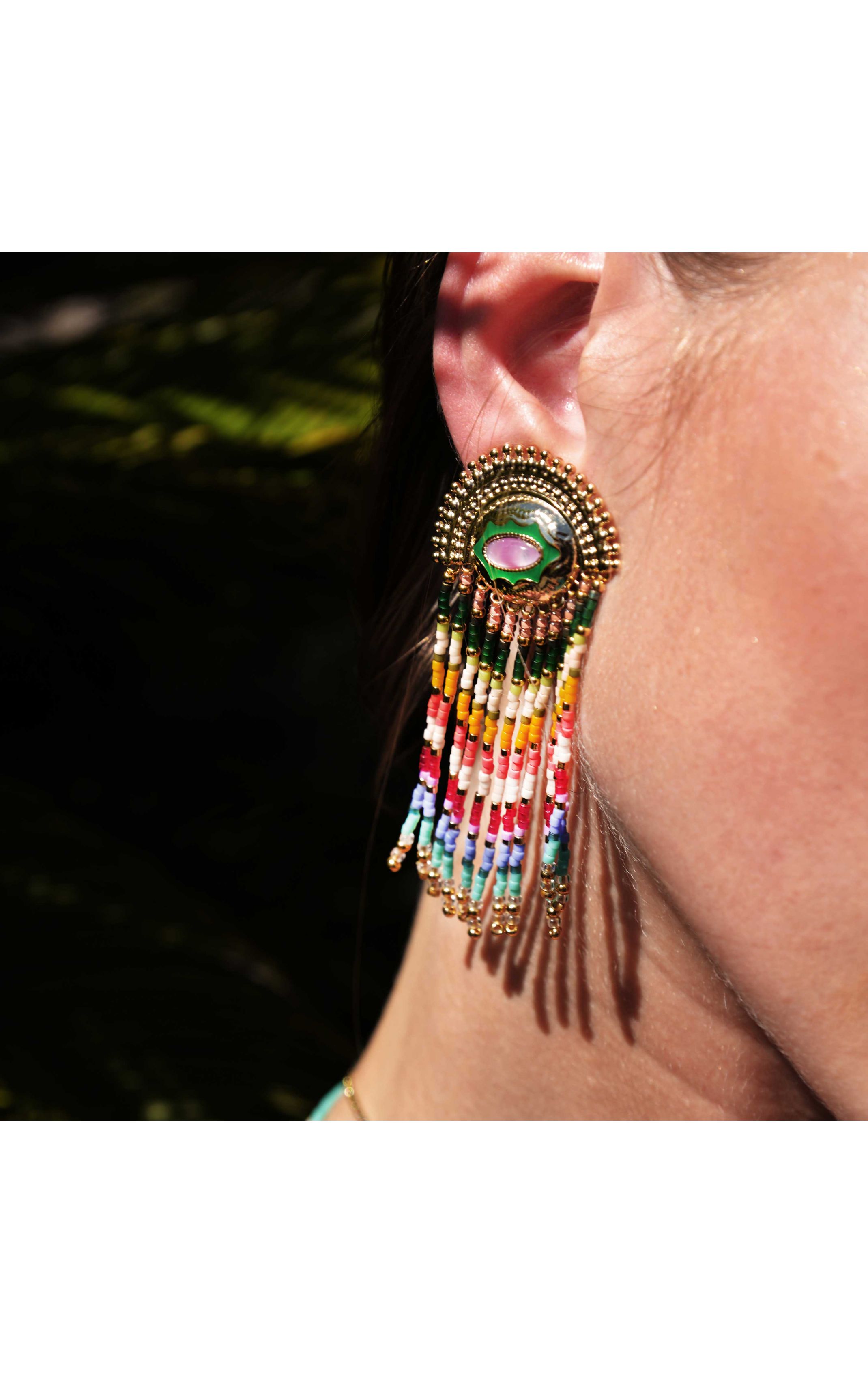 Earrings Nueva Clip multi