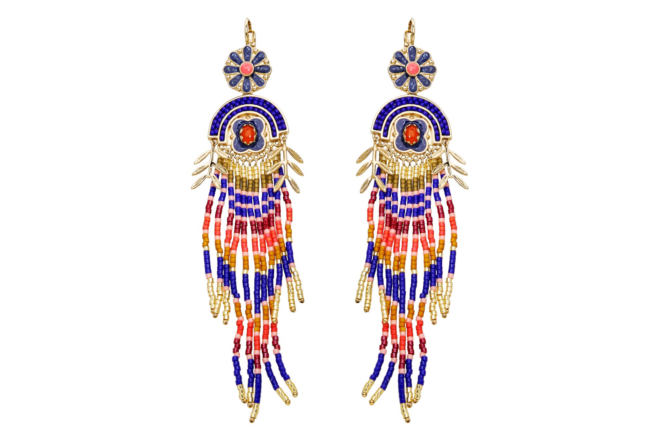 Hipanema Earrings Mexicali Blue