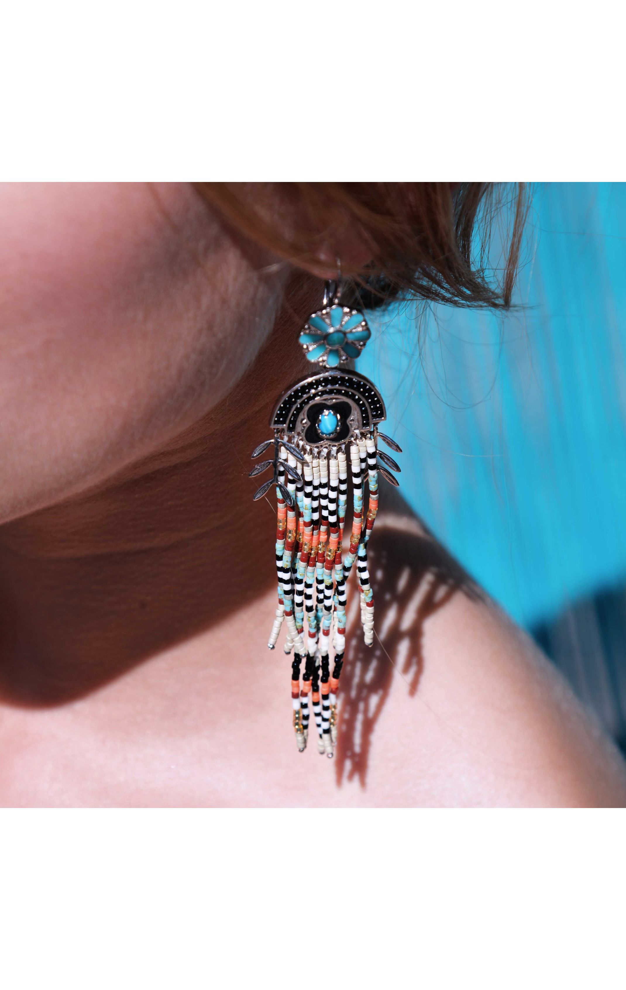 Earrings Mexicali Black