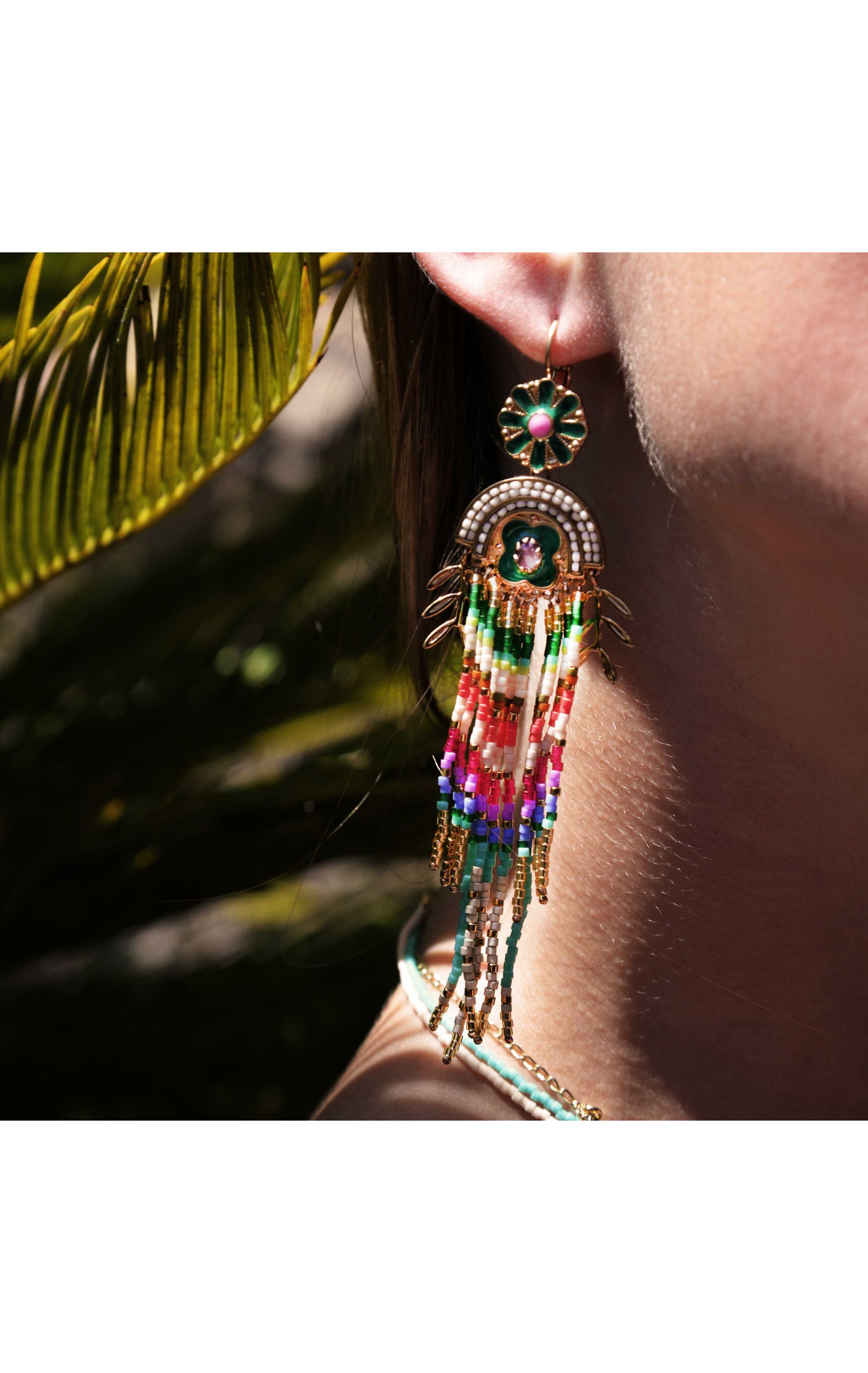 Earrings Mexicali multi
