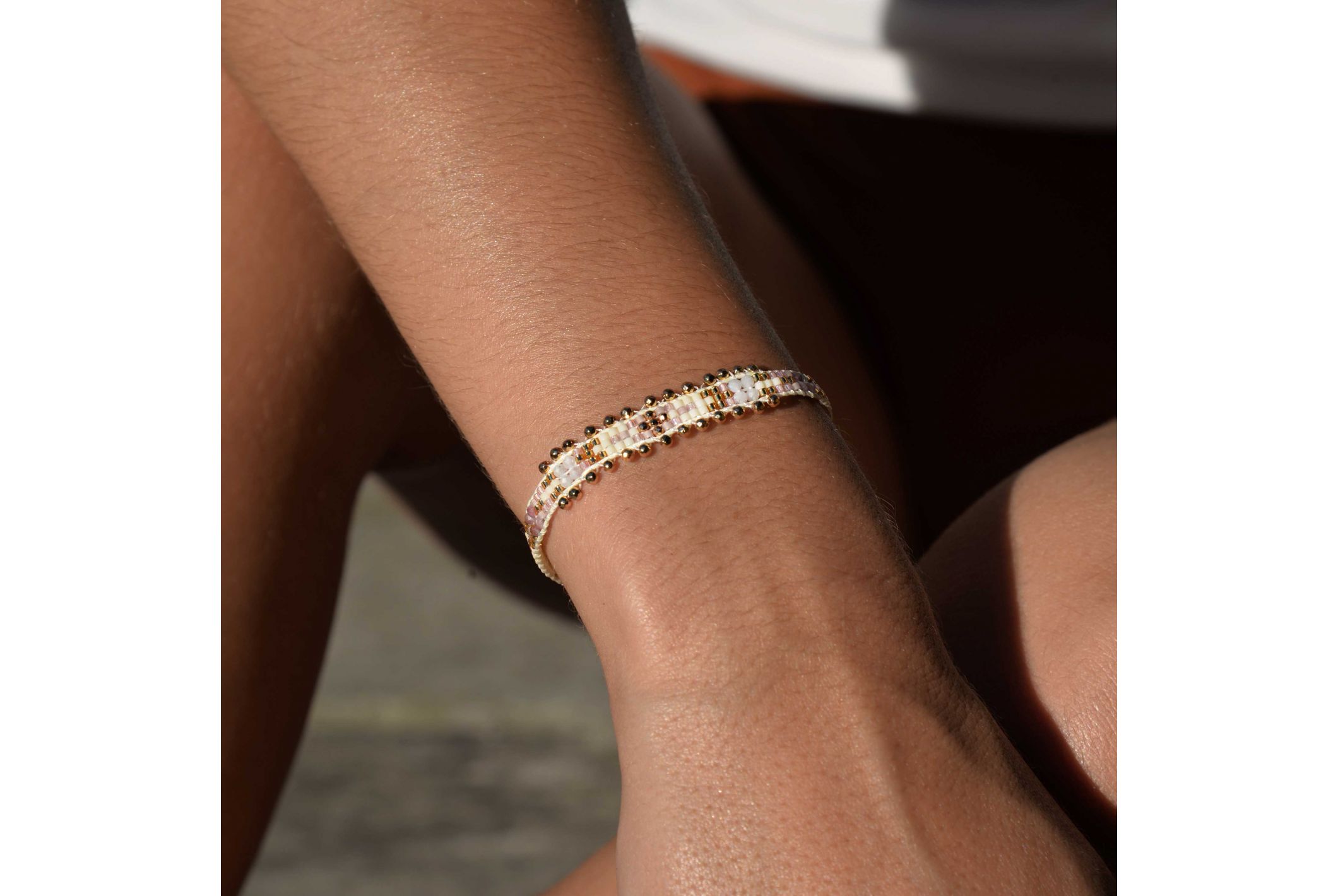 Hipanema Bracelet Coyote White