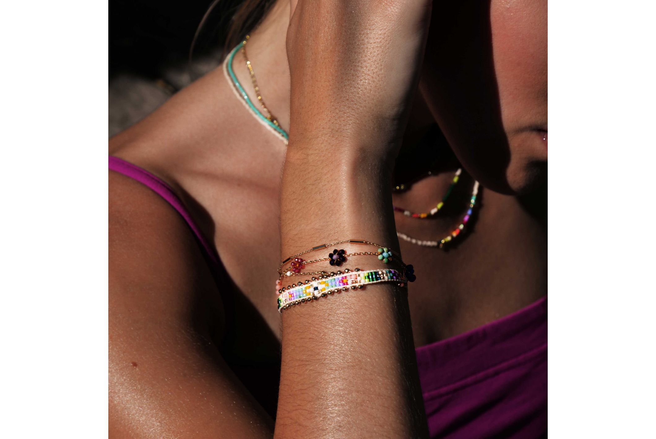 Hipanema Cuff Piana multi