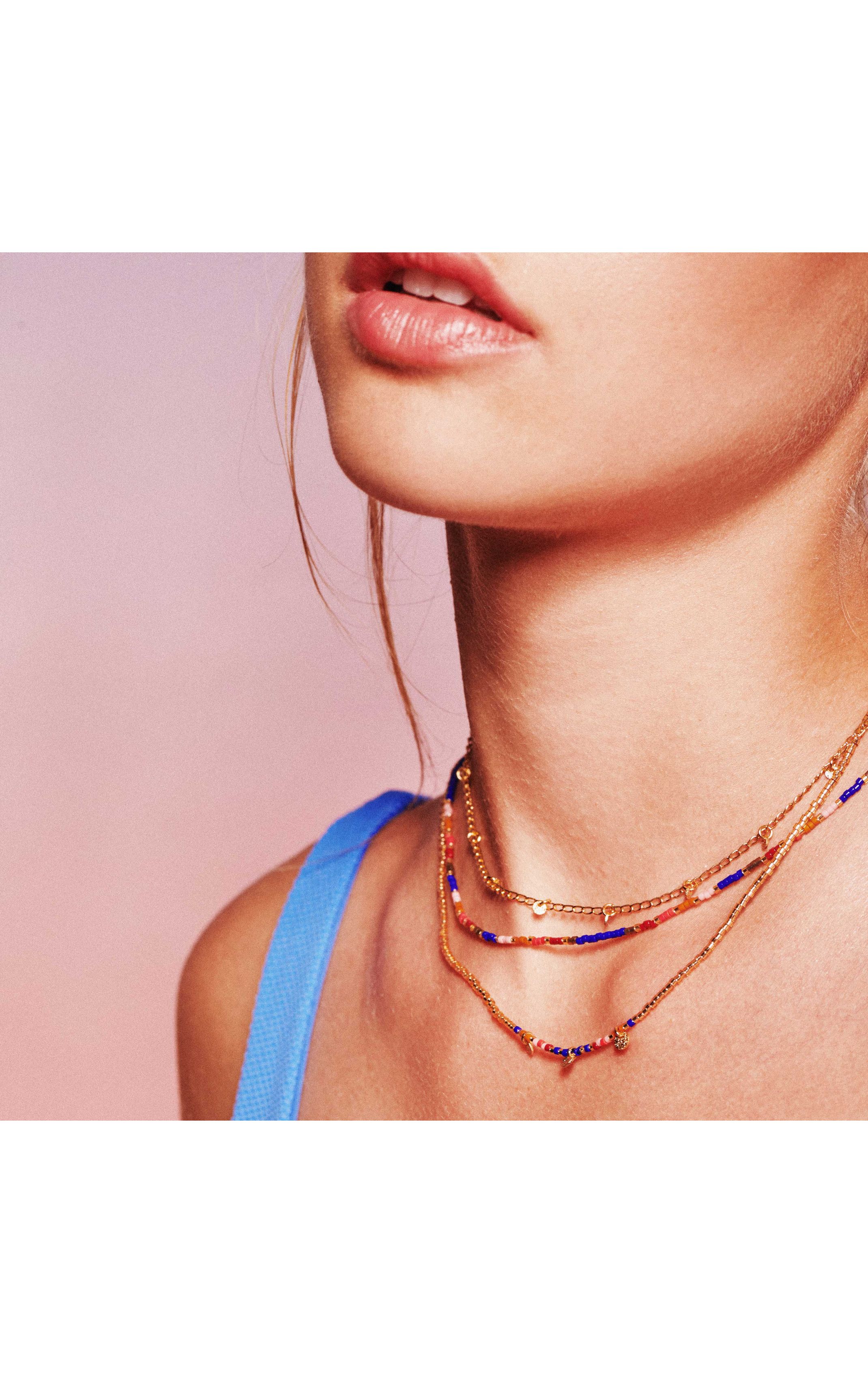 Collier Luiza Bleu