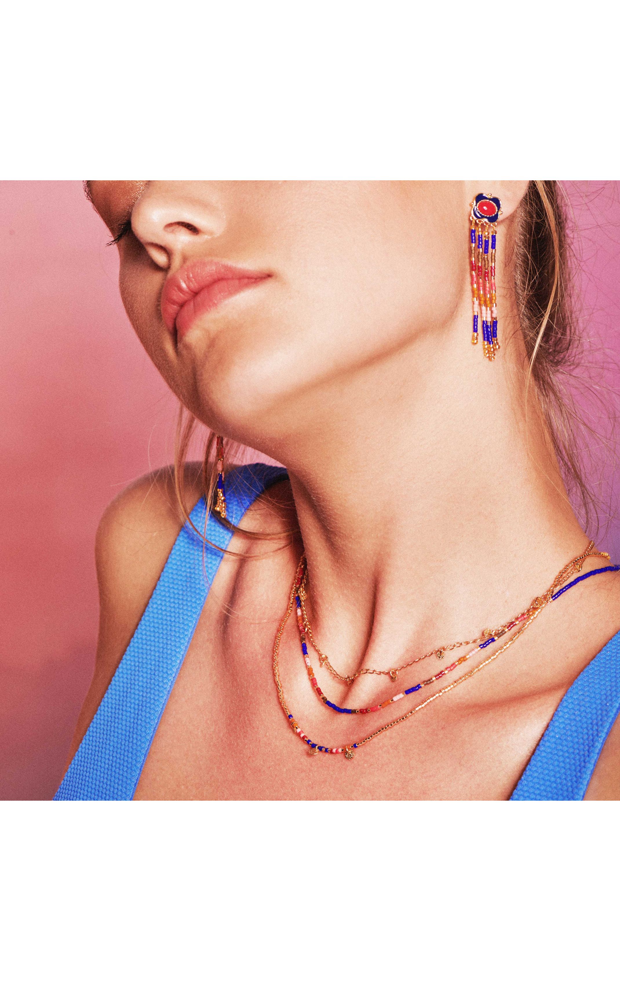 Collier Luiza Bleu