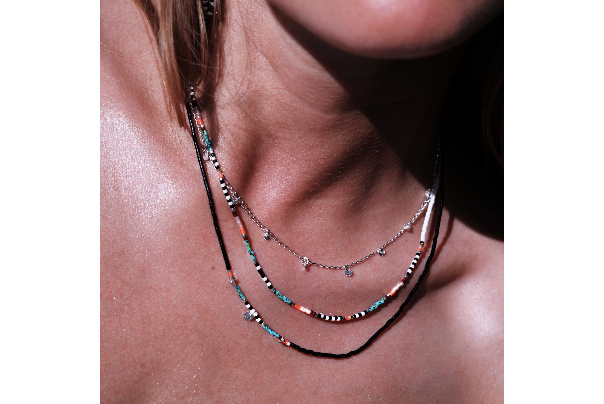 Hipanema Necklace Luiza Black