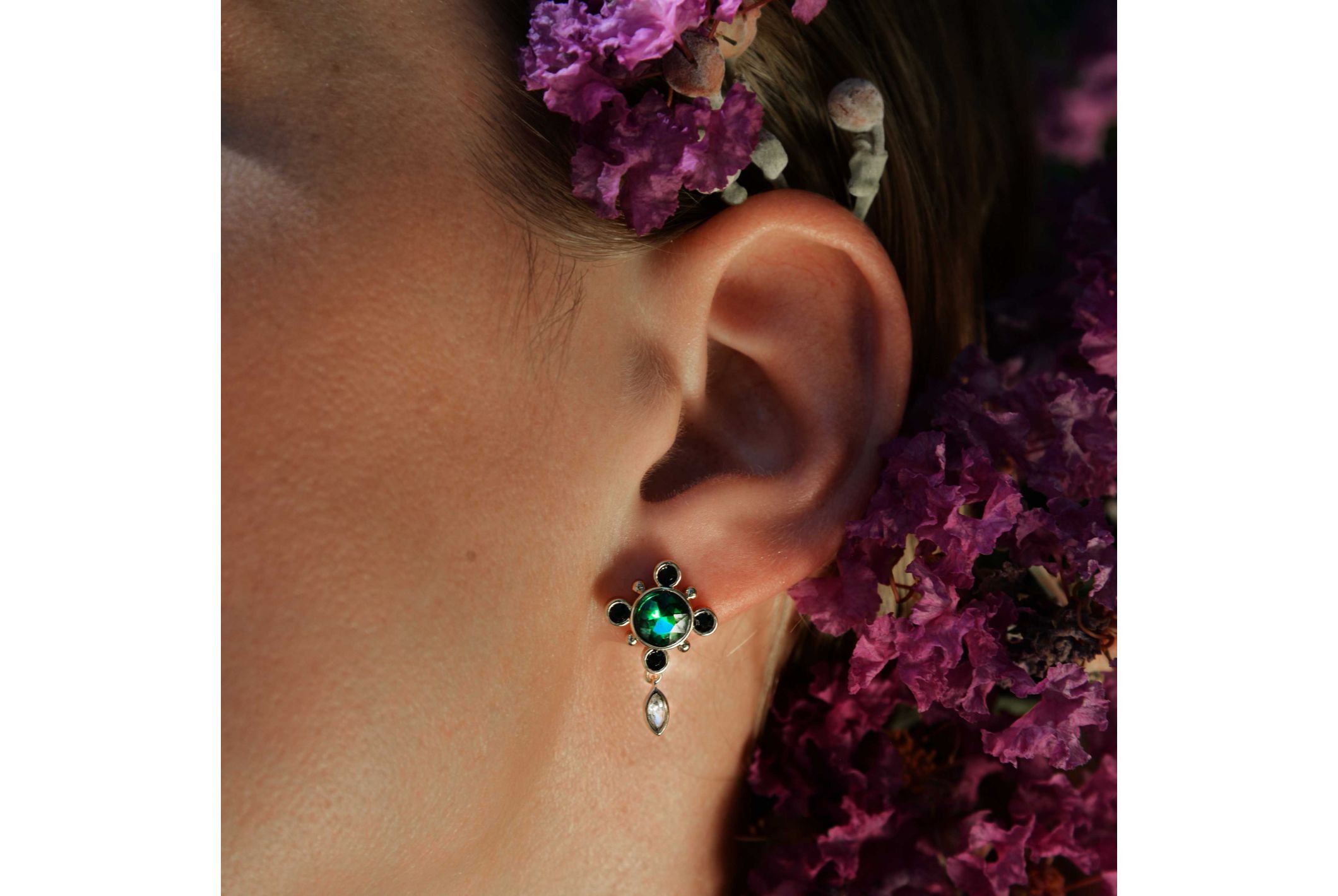 Hipanema Earrings Primo Green