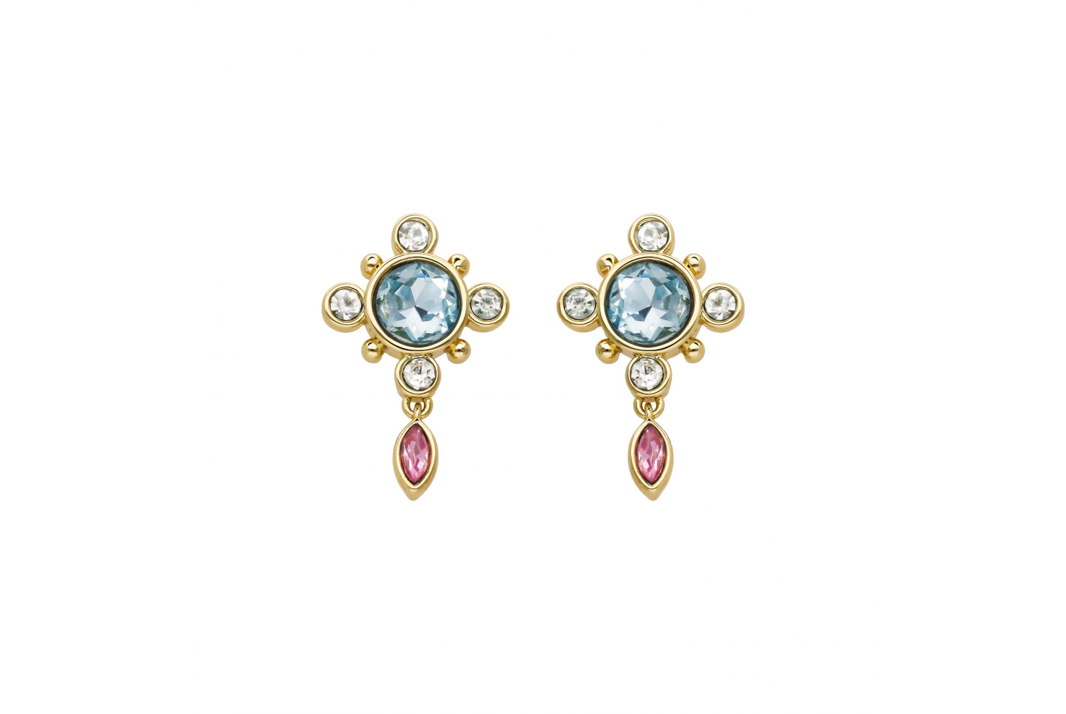 Hipanema Boucles d'oreilles Primo Bleu ciel
