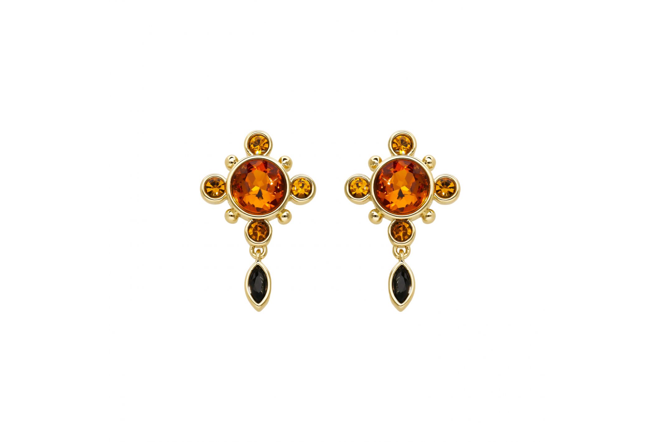 Hipanema Boucles d'oreilles Primo Jaune